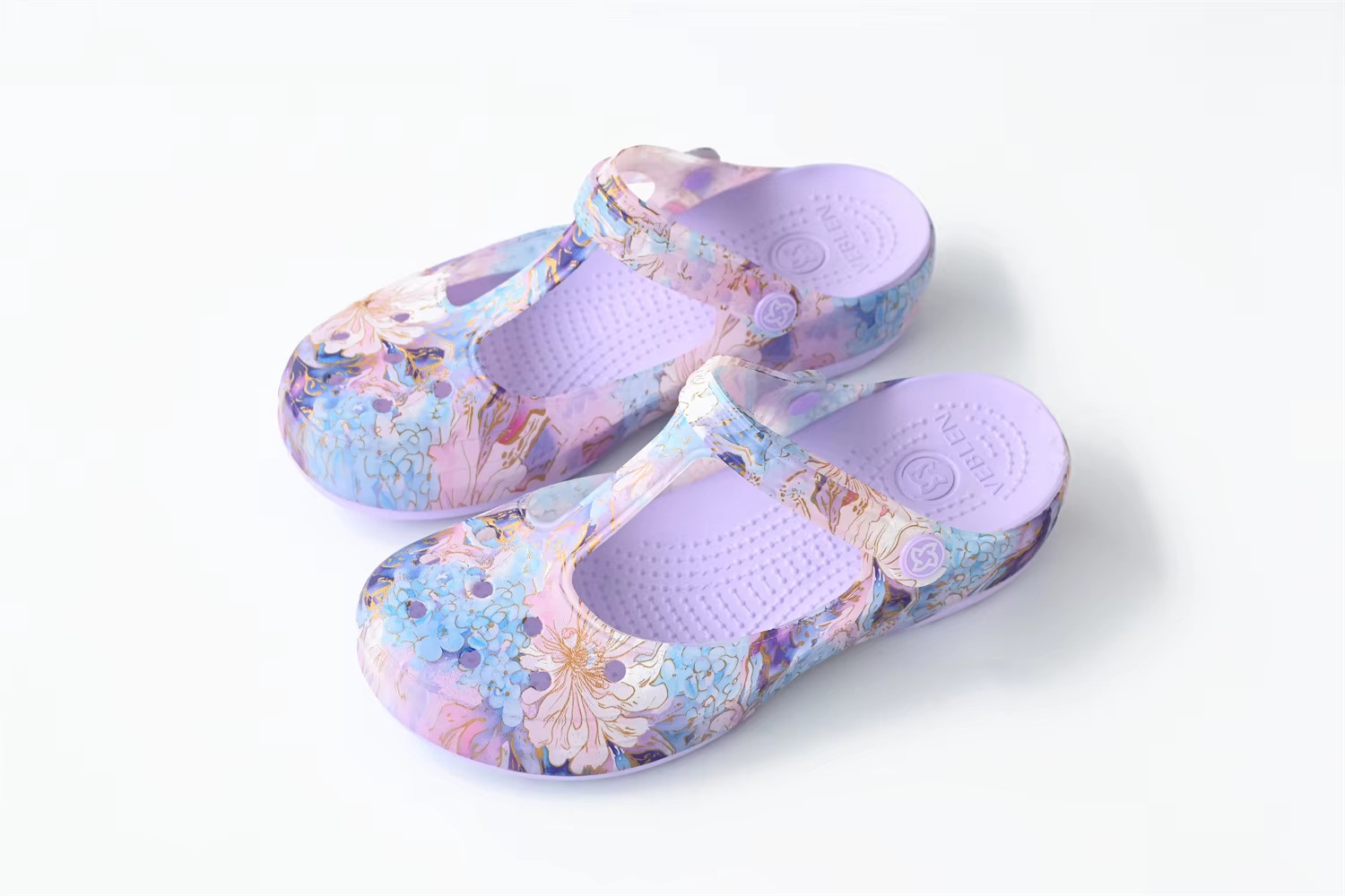 Unisex Platform Clogs Slip-On EVA Indoor Outdoor Slippers Closed Toe Medical Sum