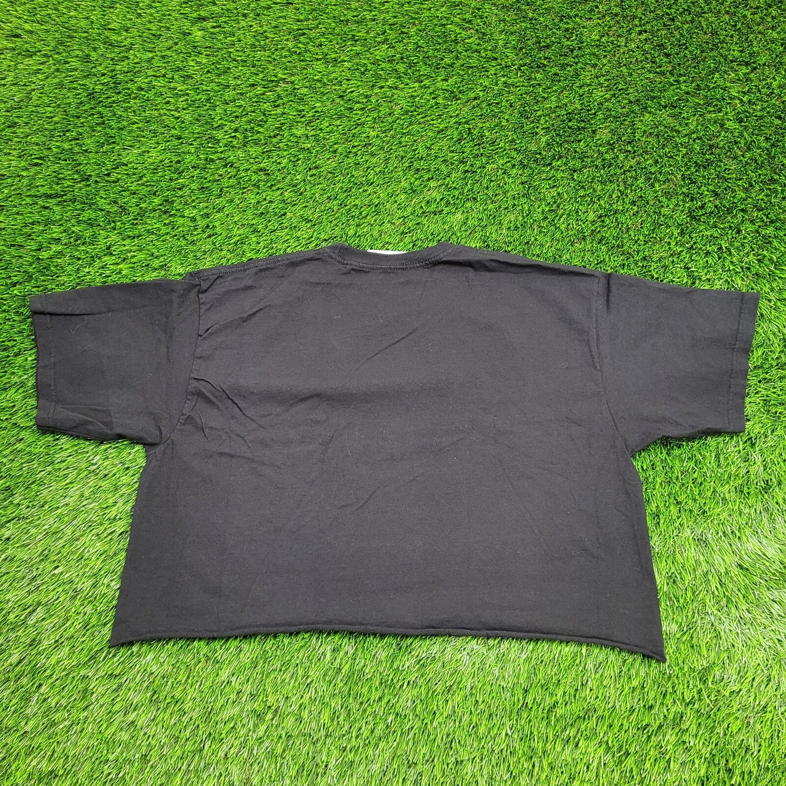 2PAC Shakur Cropped Shirt Womens XL 23×18 Black