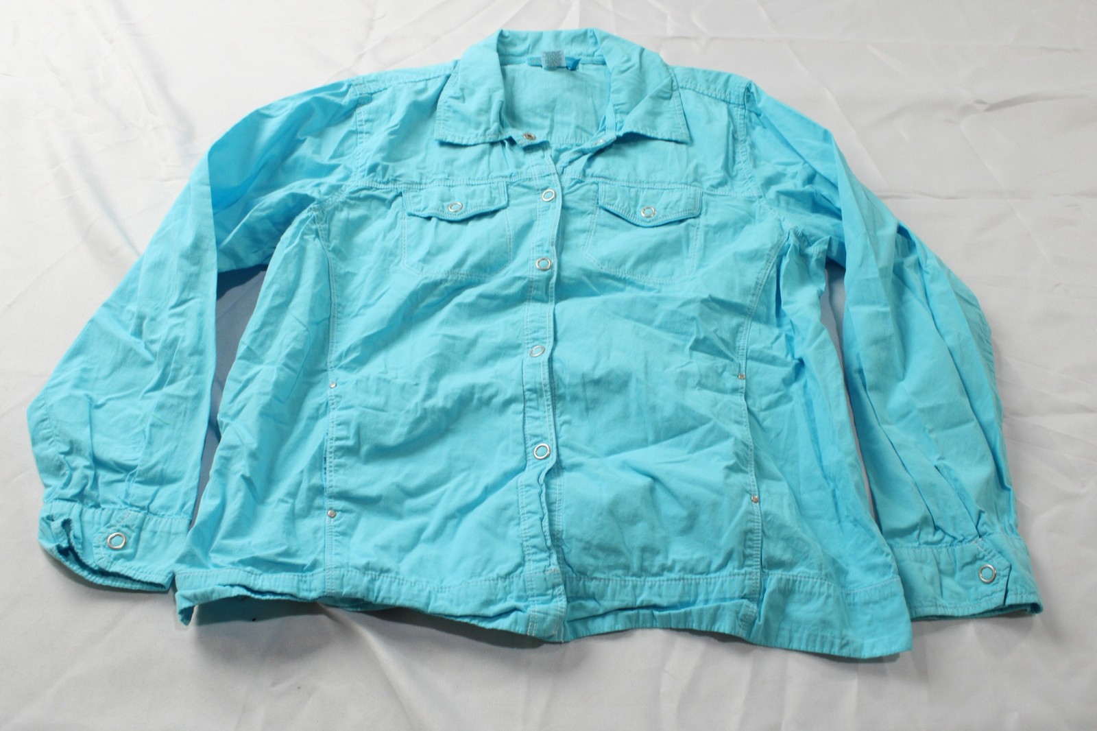 Fresh Produce Women’s Classic Button-Down Oxford Shirt AC2 Luna Size: 2XL