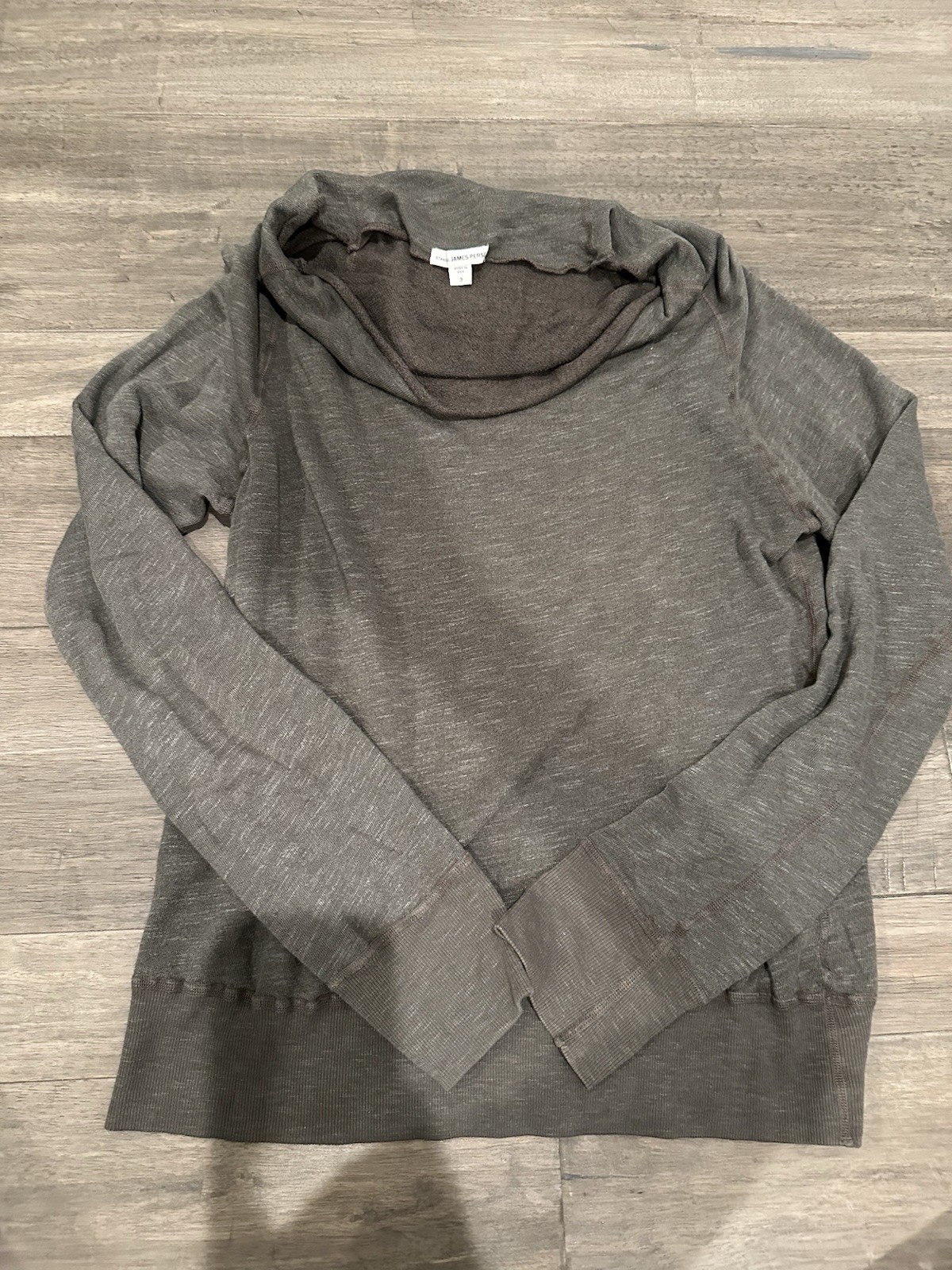 James Perse Women’s Long Sleeve Size 3 Made In USA