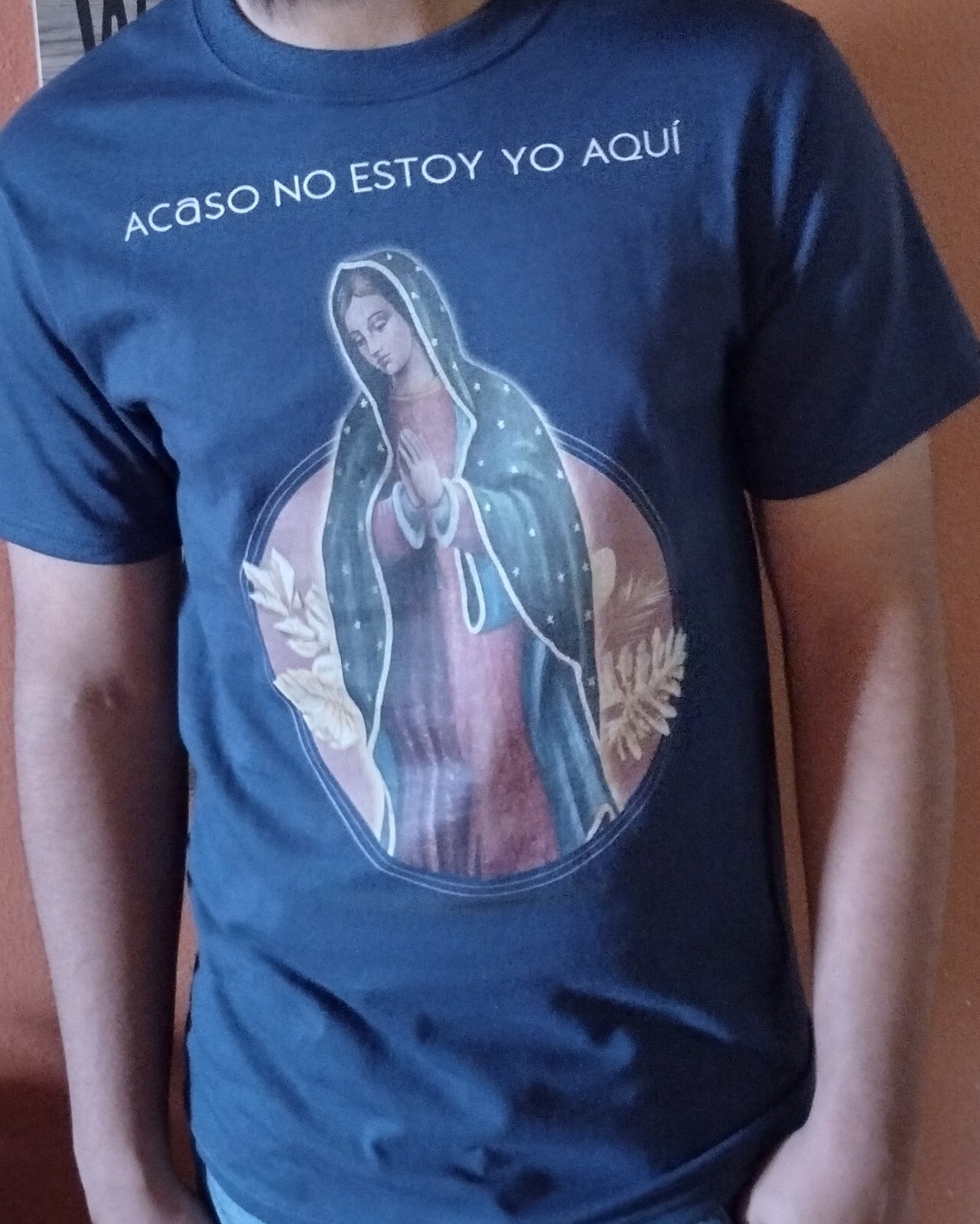Virgen de Guadalupe /Guadalupe’s virgin, T-Shirt unisex, size Small.