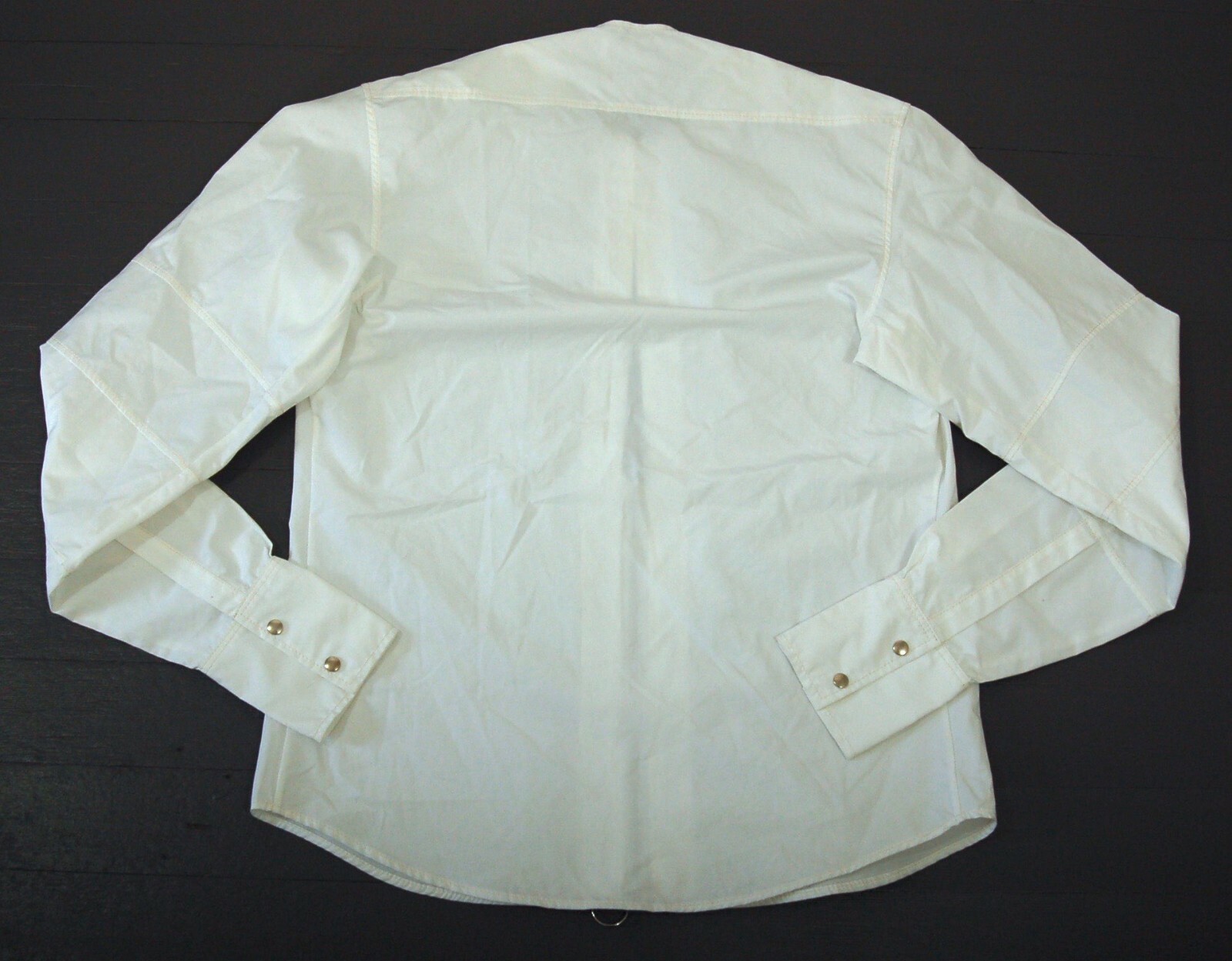 Marine Serre Women’s Zip Off-The-Shoulder Blouse, White, Size S