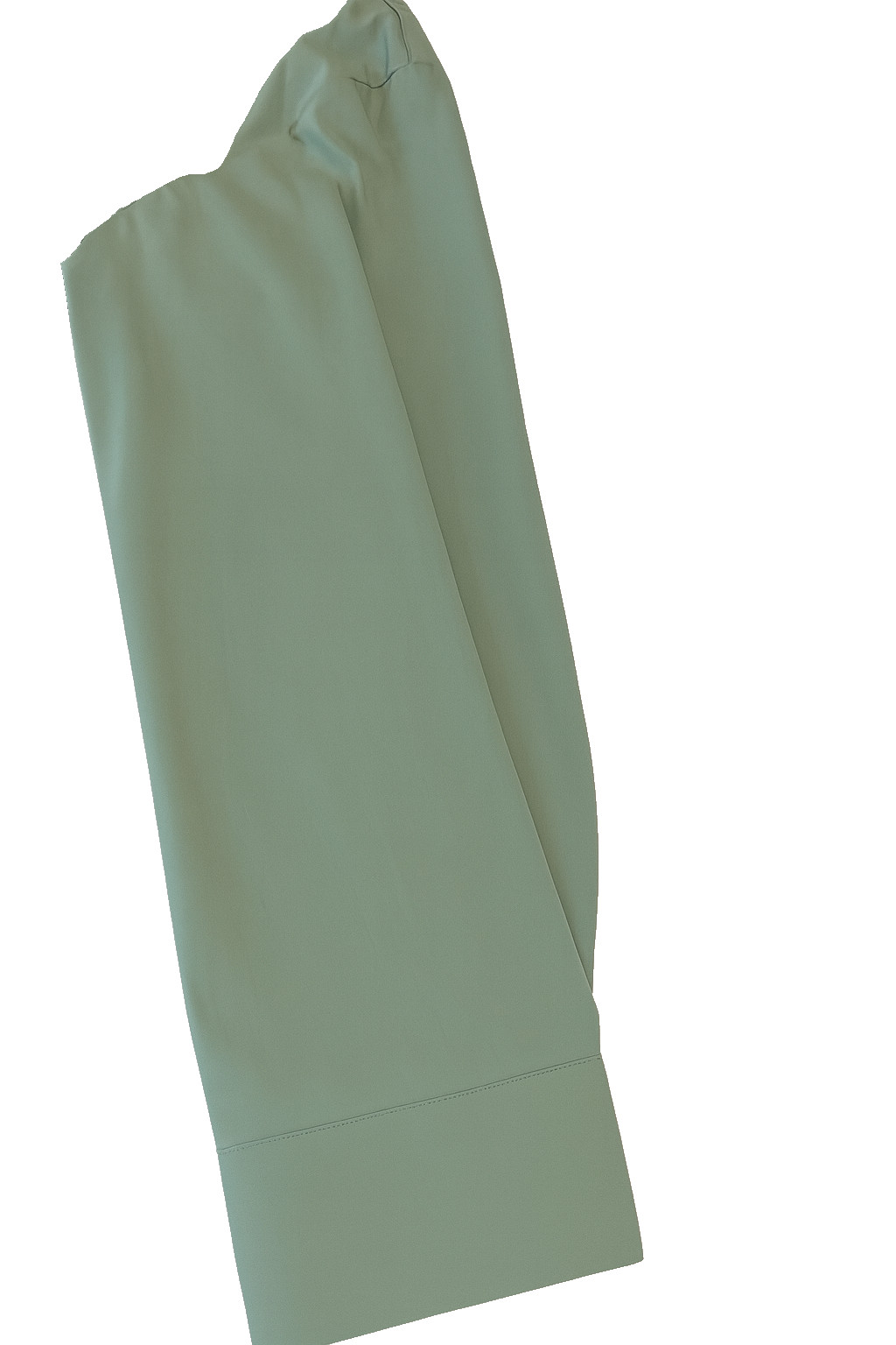 Cupio NWT XL High Low Blouse Cotton Blend Teal Oversize Machine Wash