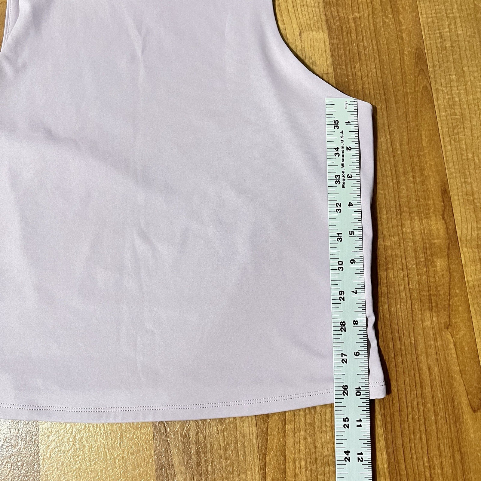 NWOT~ ColorfulKoala Women’s Size L Lavender High Neck Tank Top Lined Sleeveless