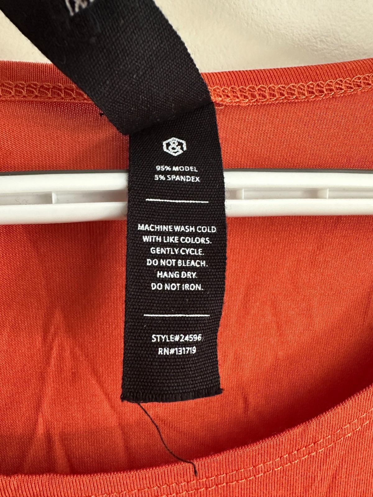Agnes & Dora PAPAYA Rust Orange Woman Dolman Tunic Size Small S NWT