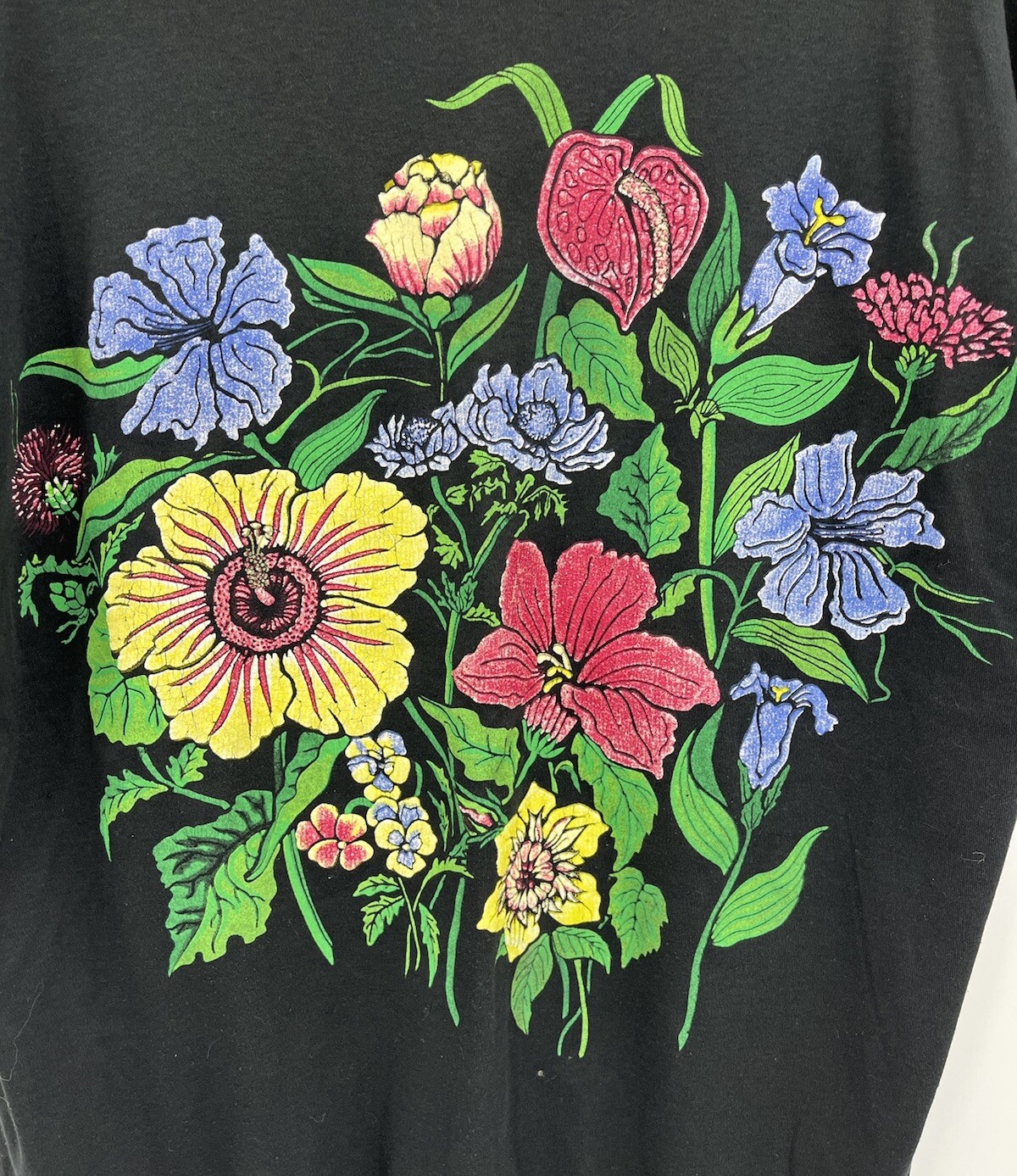 Vintage Variety USA Sleeveless Top Floral Flowers Size 20 Grannycore