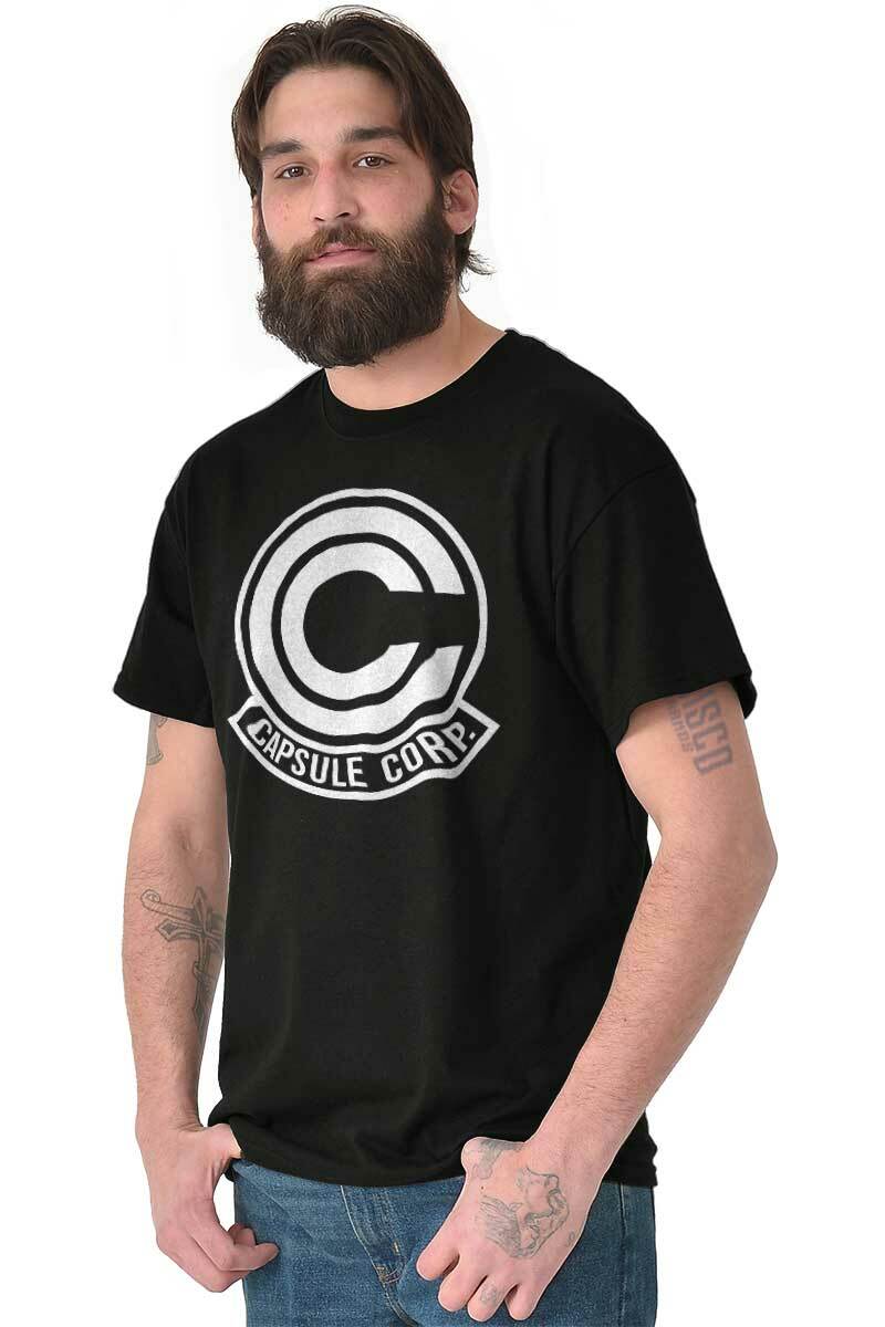 Capsule Vegeta Anime TV Show Nerd Gift Womens or Mens Crewneck T Shirt Tee