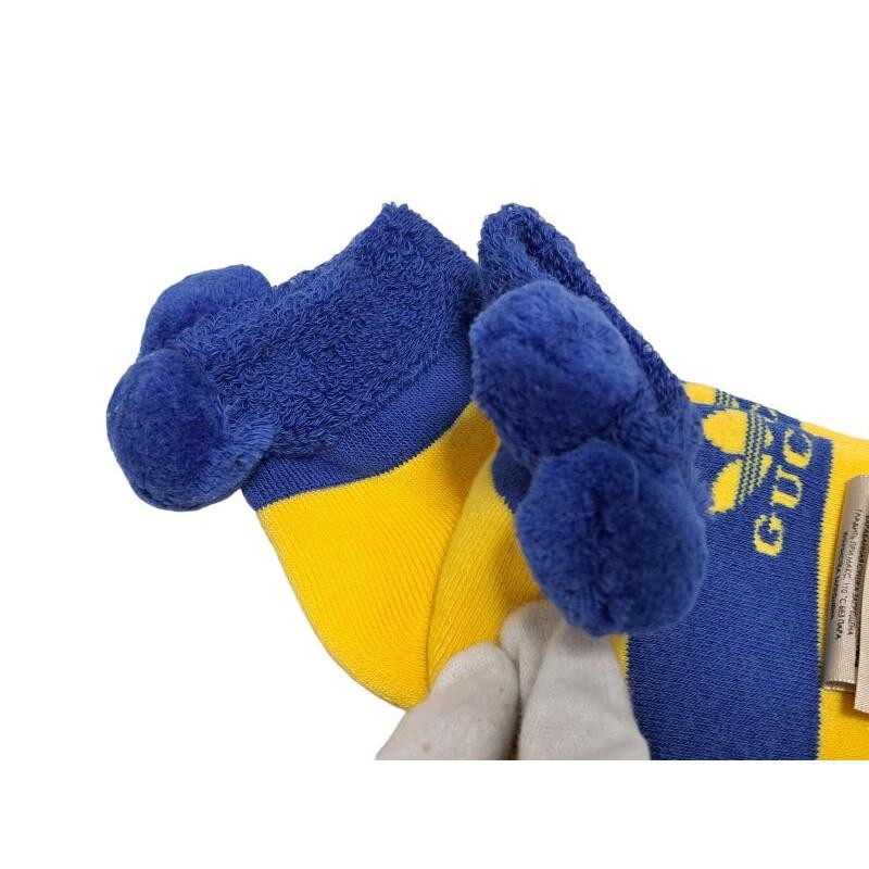 Used Unused GUCCI adidas collaboration socks 24-26cm socks sneaker socks M