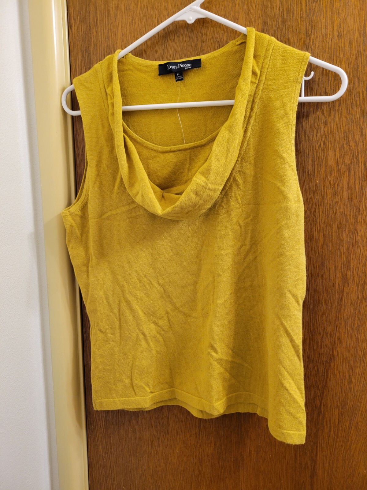 Evan Picone Womens Pl Petite Large Sleeveless Blouse Top Shirt Brand New Smart