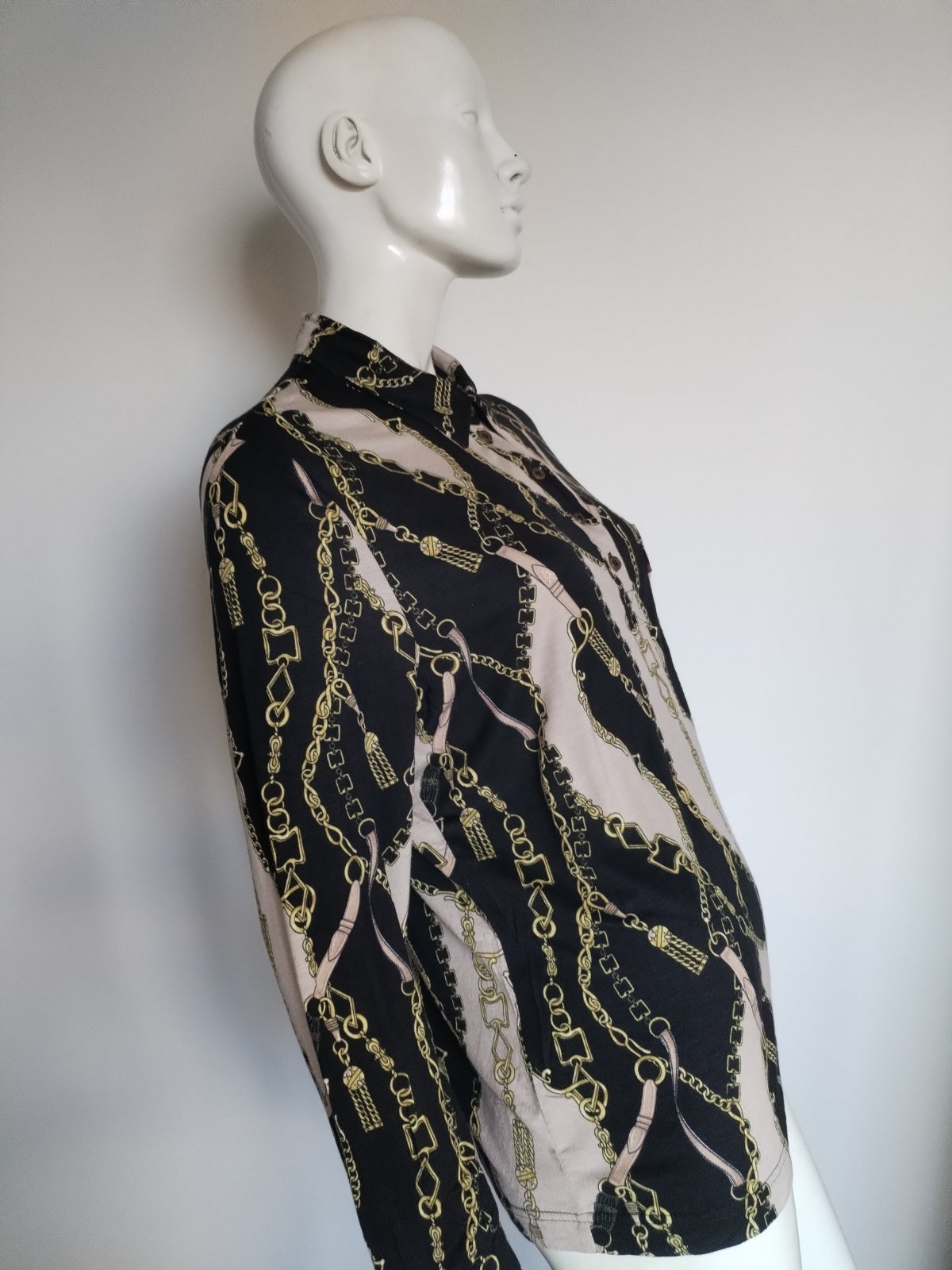 PETER HAHN long sleeve top blouse size UK18/DE44