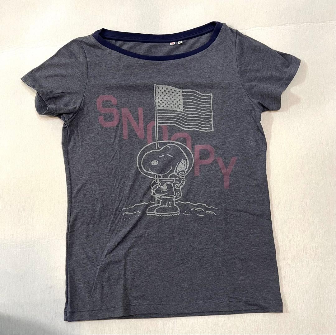 UNIQLO PEANUTS Snoopy T-Shirt Set Joe Cool Astronauts Vintage M Good Condition