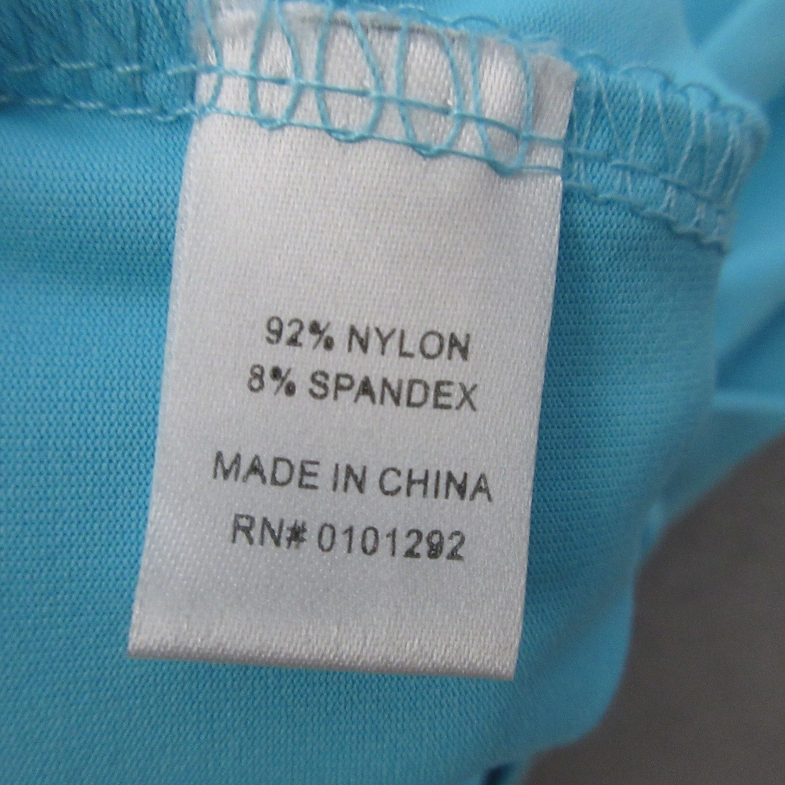 Lulu B Tank Top Small Blue Nylon Spandex Beach Vacation Summer Resort Comfort