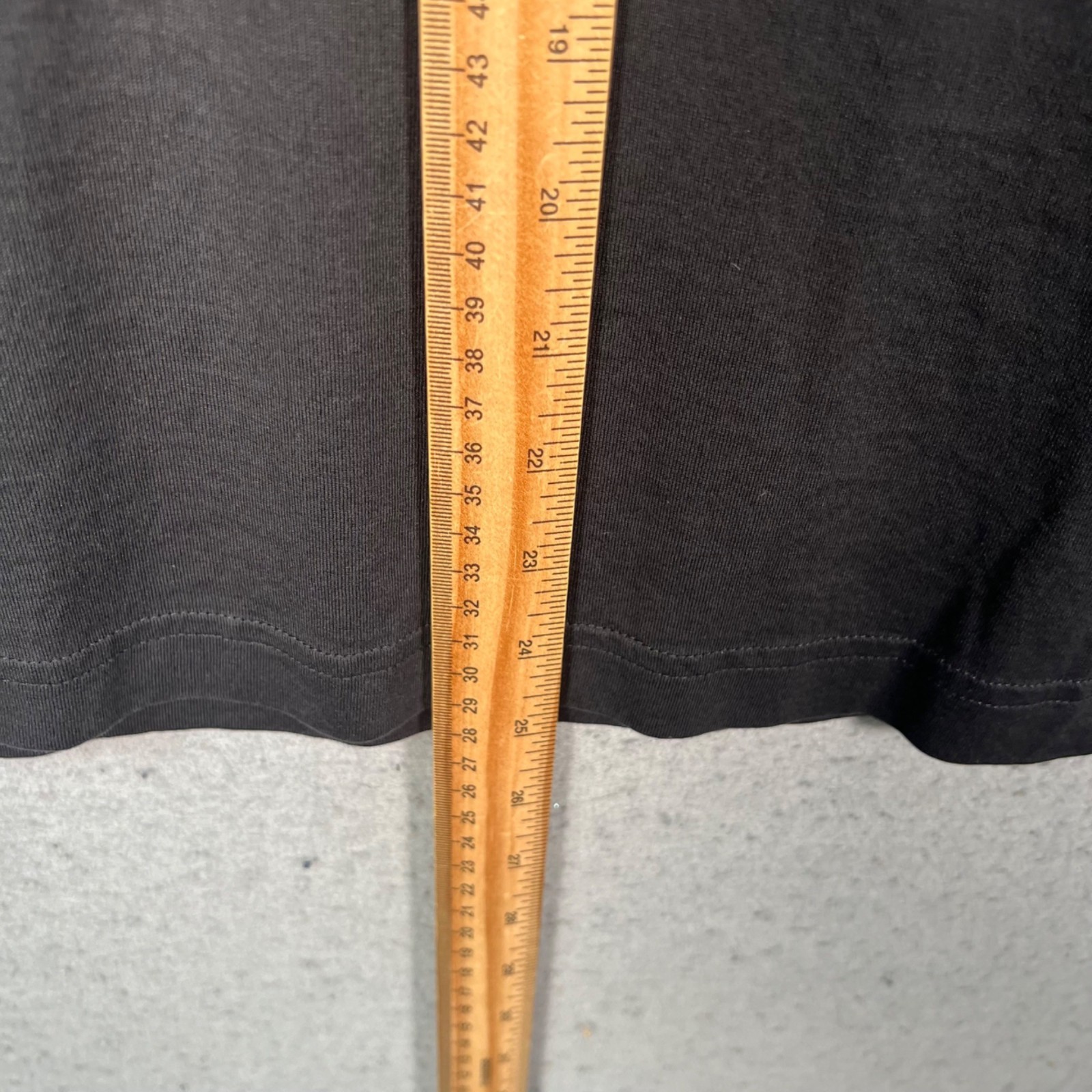 COS Womens Small Black Oversized T-Shirt 100% Cotton Relaxed Fit Short Sleeve