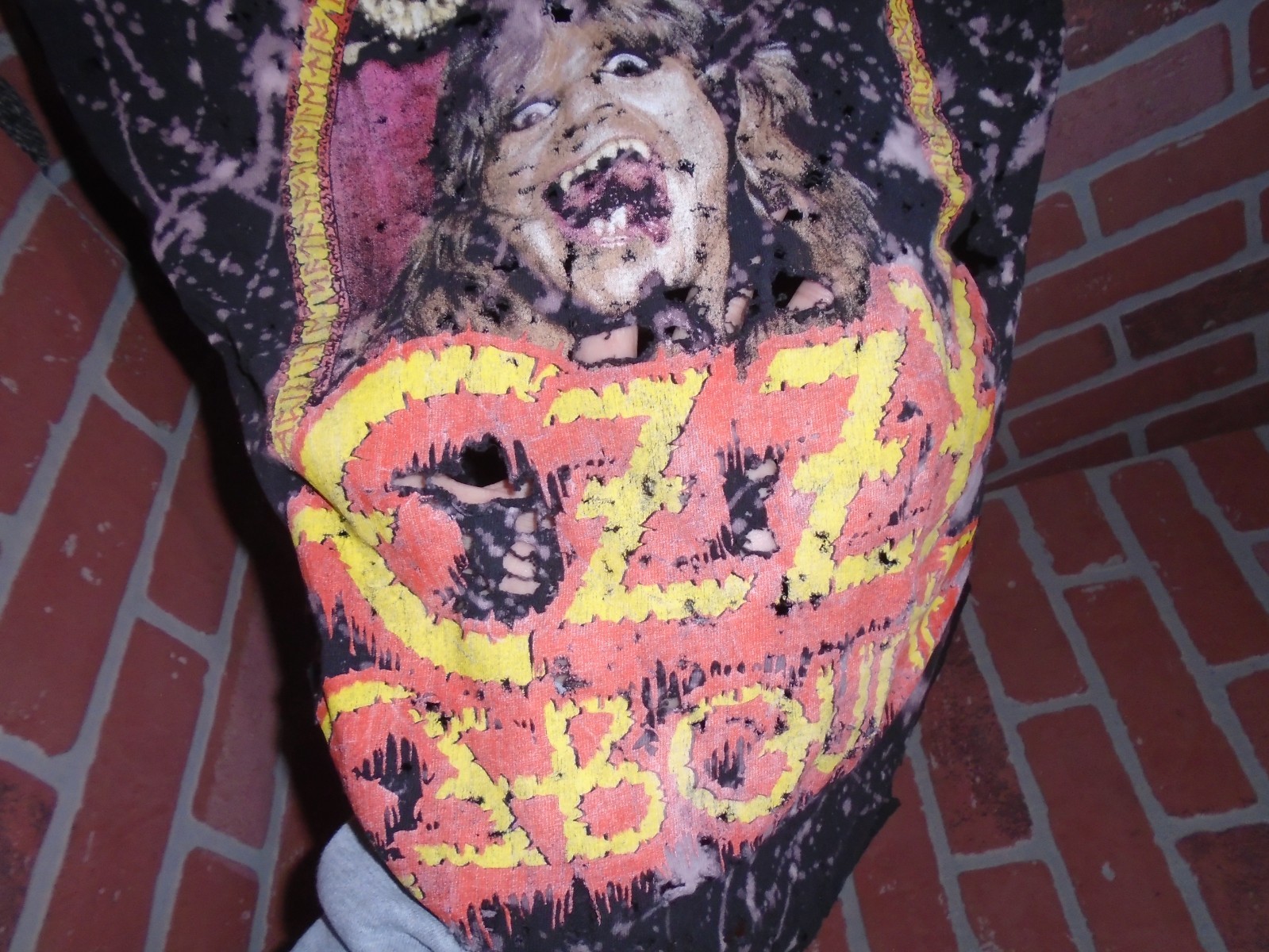 OZZY OSBOURNE WOMANS CUT STYLE TSHIRT-SEE PICTURES FIRST