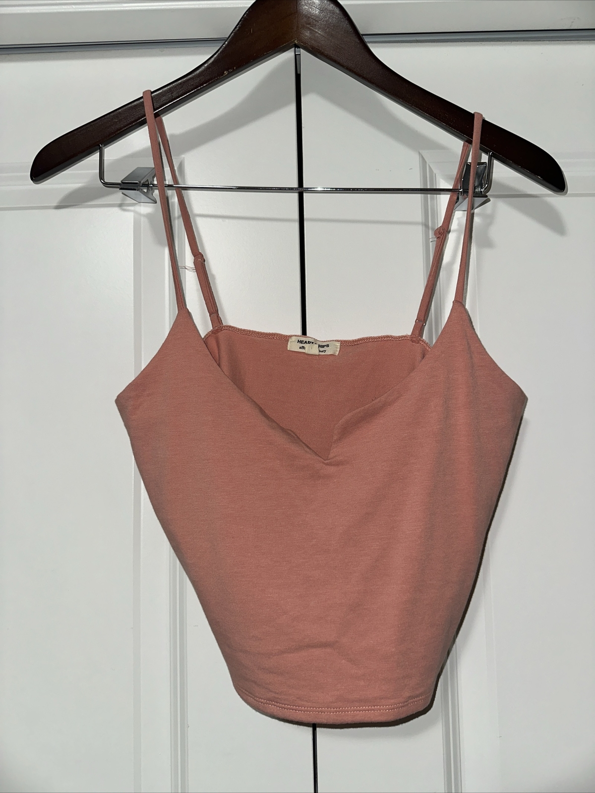 Heart and Hips Lightweight Cropped Tank Top M