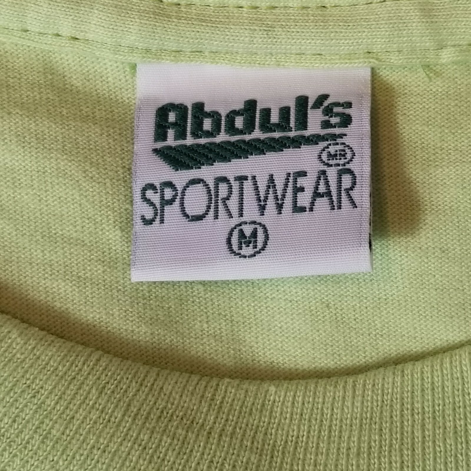 ABDUL’S SPORTSWEAR Roaton Honduras Fish Divers Diving Map T-Shirt ~ Green Medium