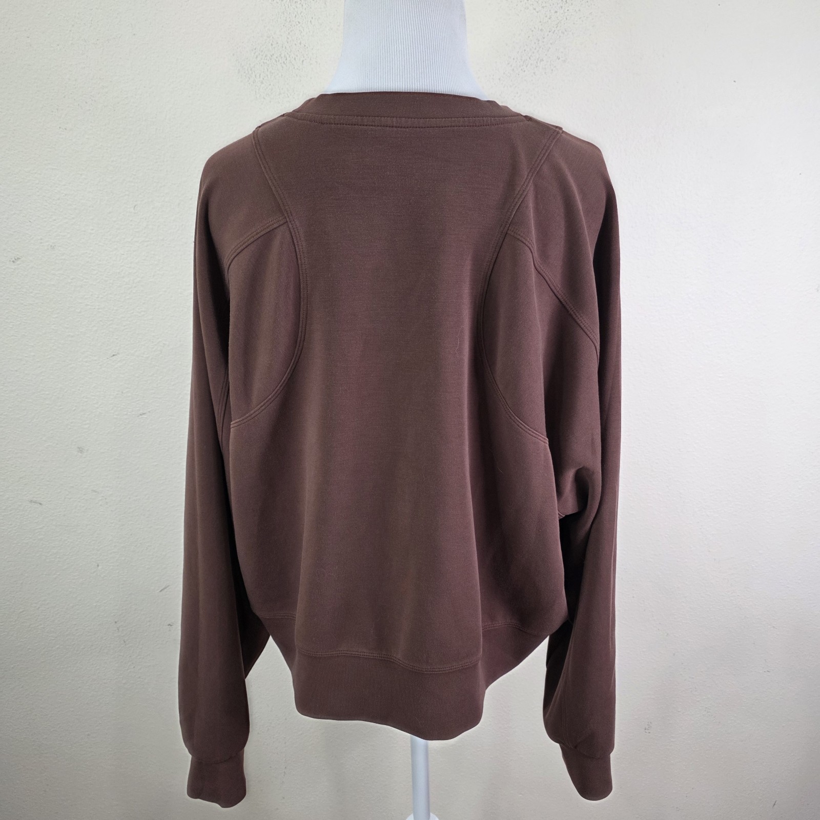 Women’s Dolman Sleeve Modal Blend Size XL Long Sleeve Shirt Stretch