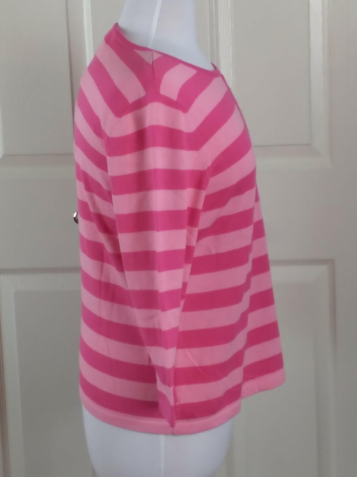 Covington Women’s Top Large (14-16) Pink 100% Cotton New NWT