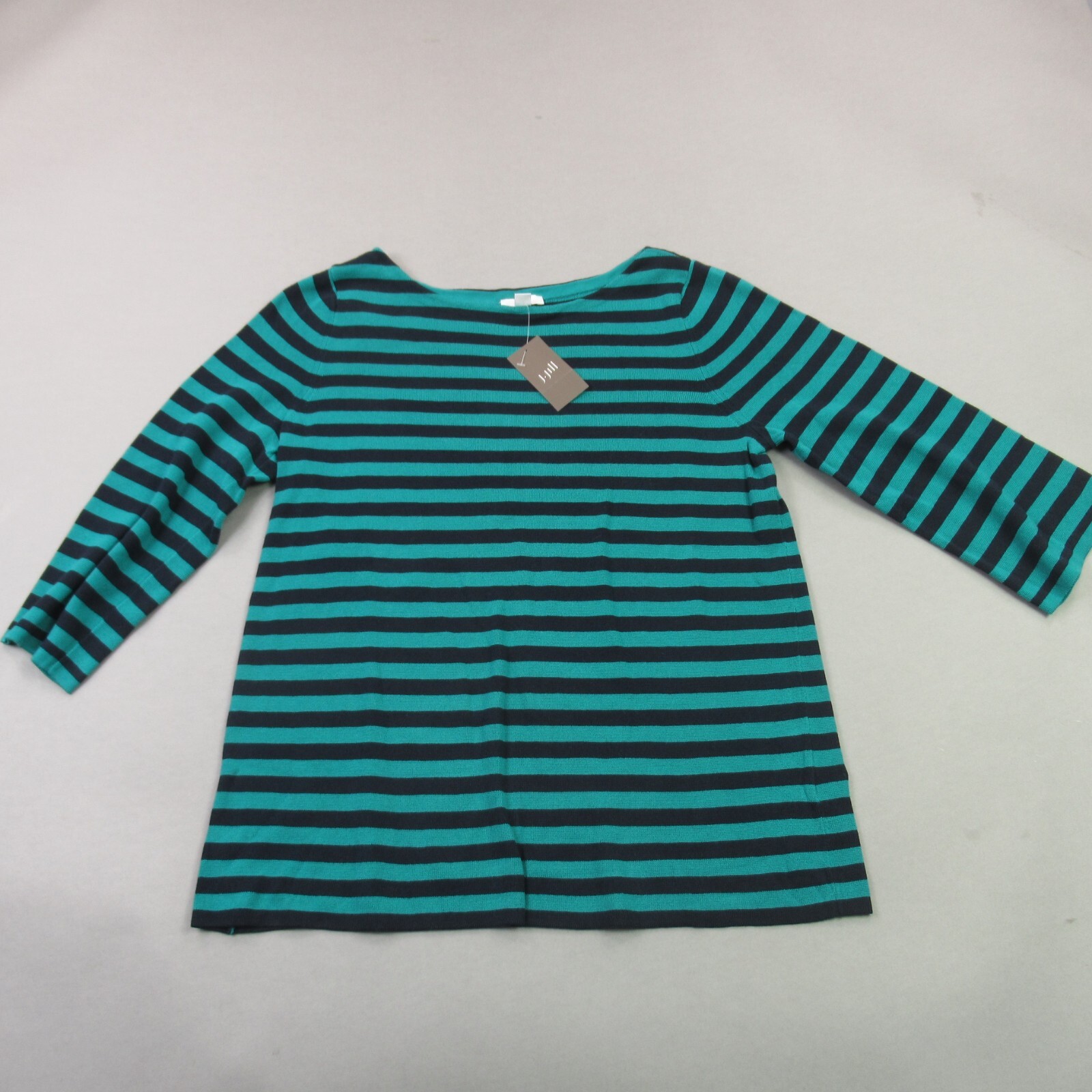 J Jill Shirt Womens Medium Long Sleeve Heavyweight Original Lightweight Pullover