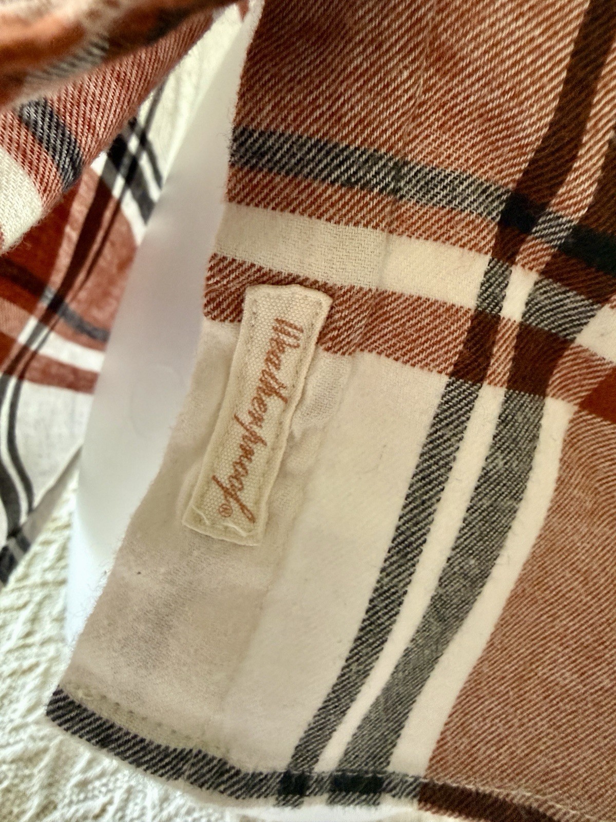 Lot of 2 Weatherproof Women’s L Multicolor Plaid Flannel Stretch Button-Up