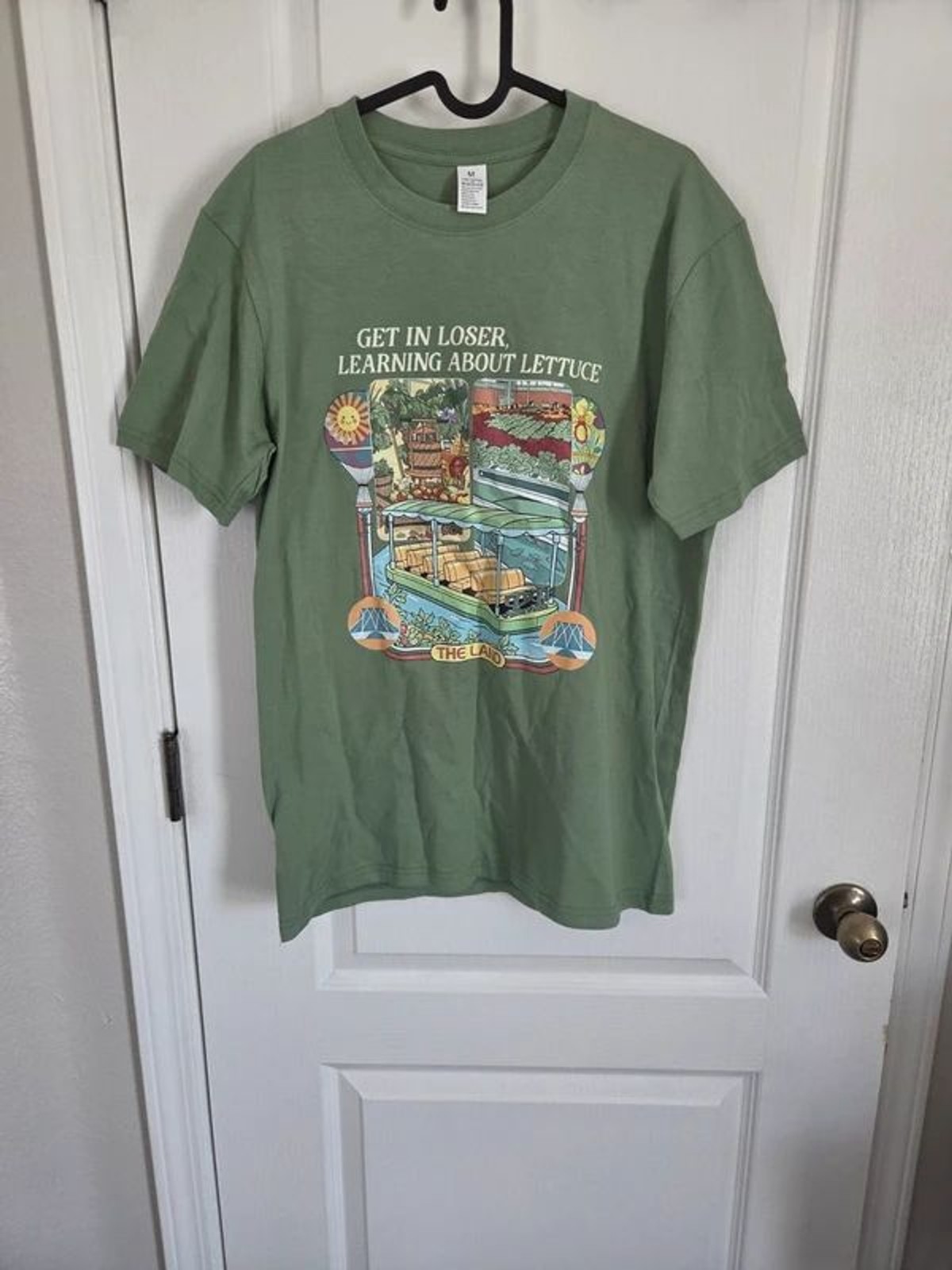 Living with the land t shirt