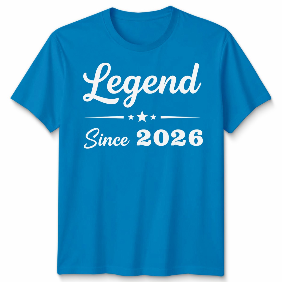 Personalised Legend Unisex T Shirt Since 18th Birthday Retro Custom Year Vintage