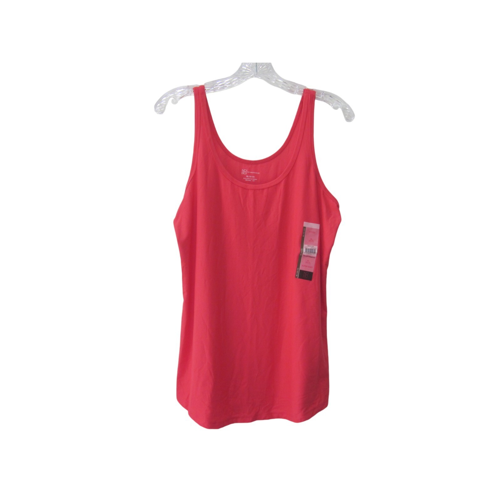 NWT NOBO Melon Delight Fitted Scoop Tank Top Shirt Sz XL