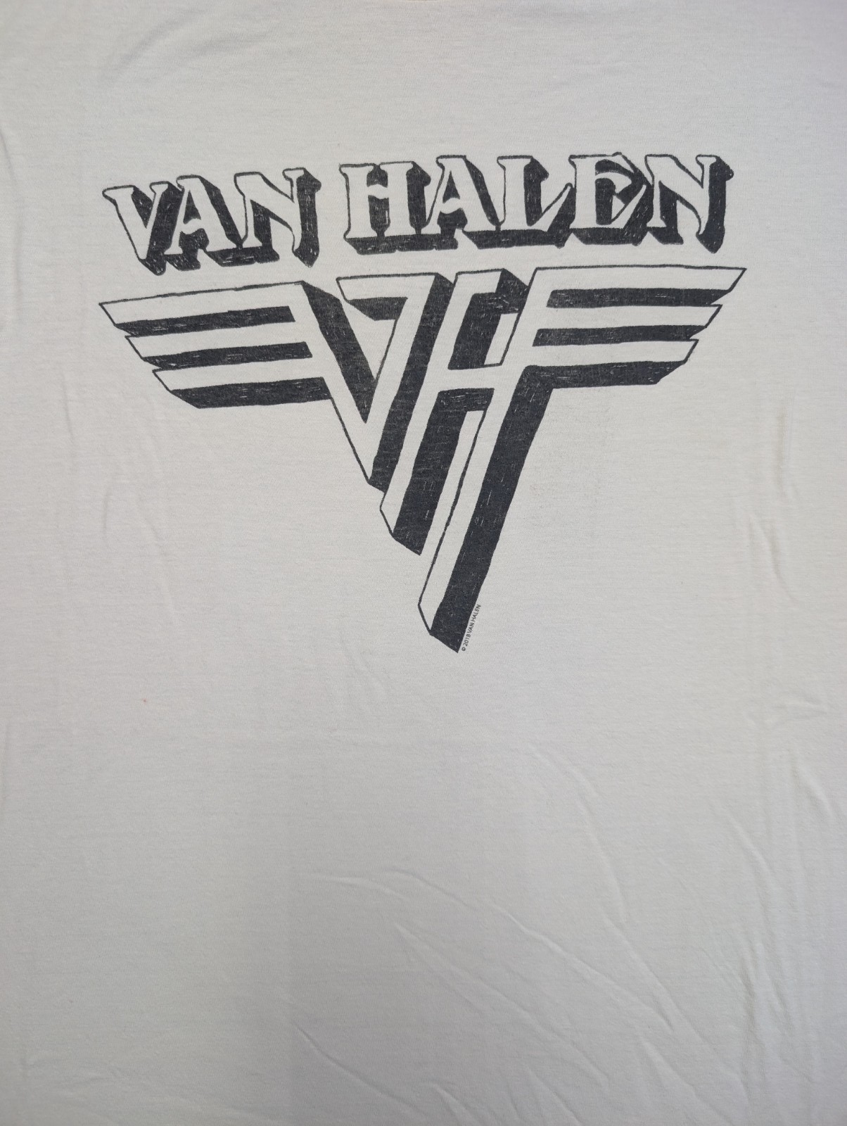 Rue 21 Creme Graphic Tee Van Halen Size 2XL Ships Same Day*