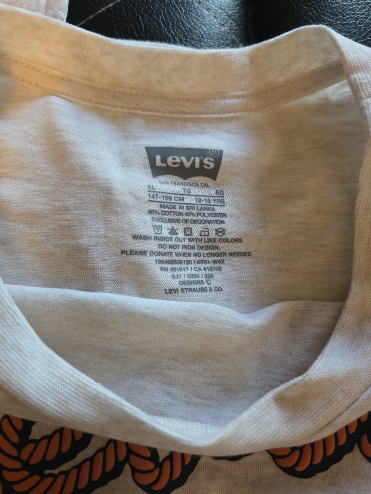 levis t shirt women xlarge