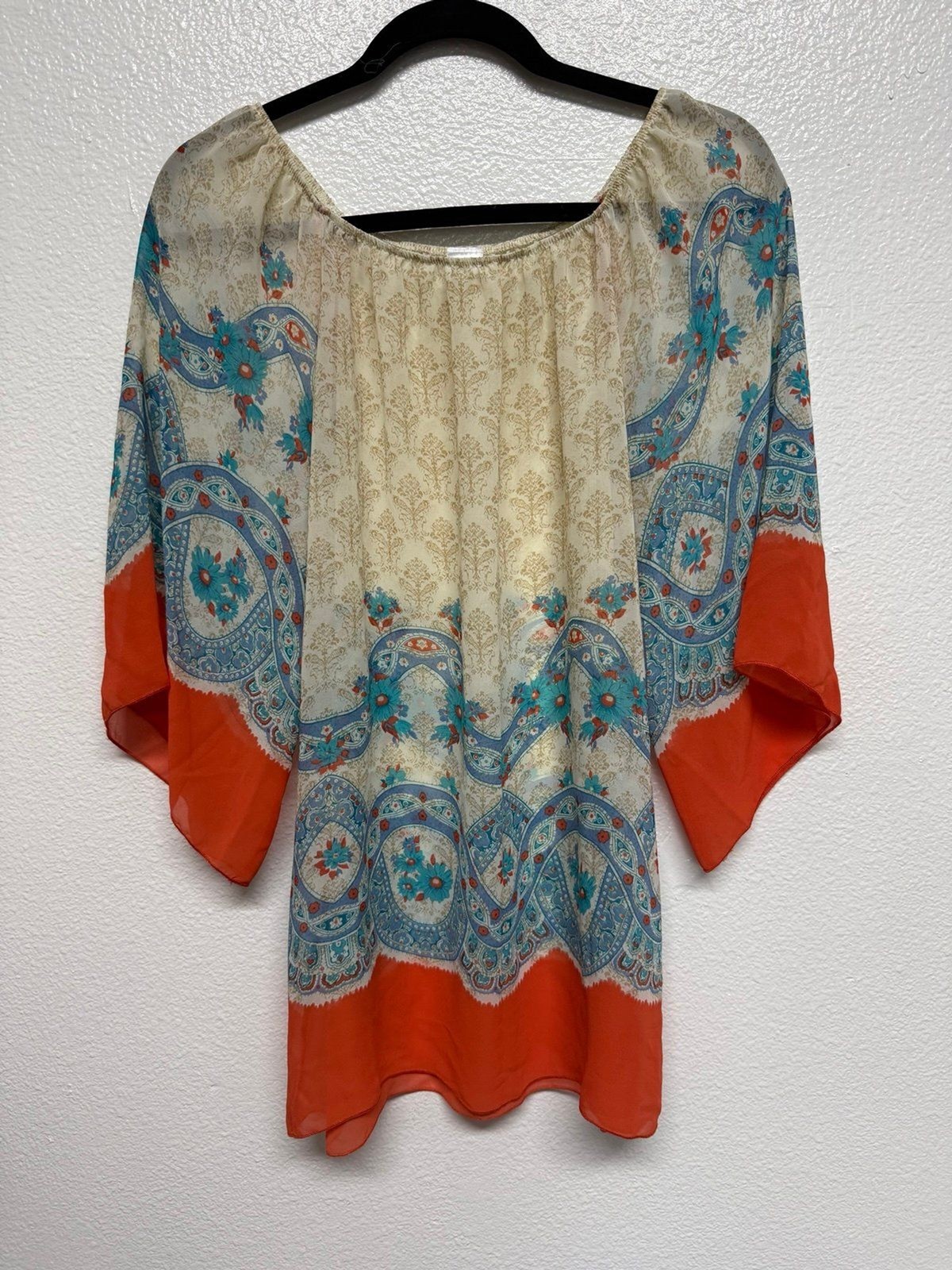 Lorada off the shoulder sheer women’s top lightweight summer