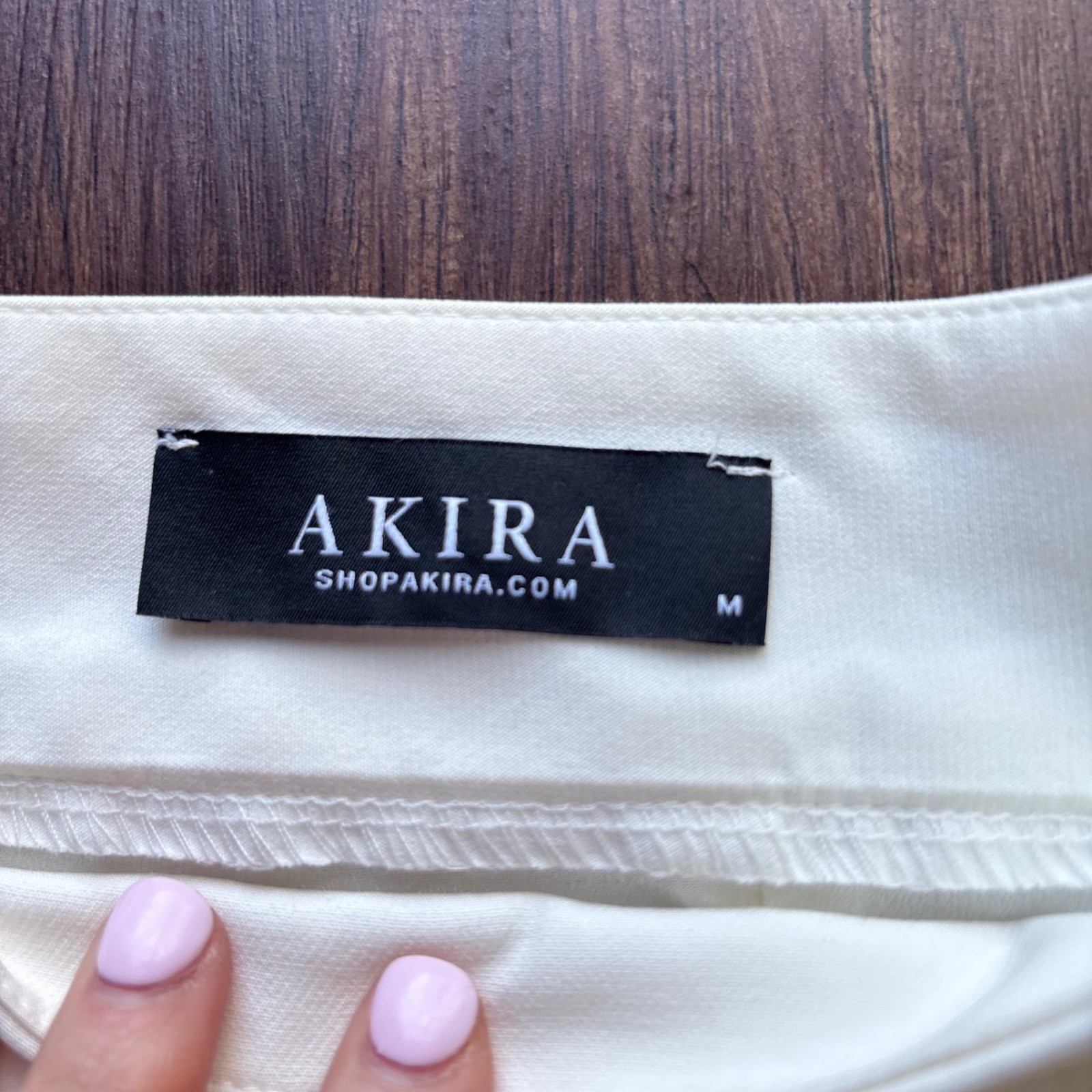 Akira Cream Off Shoulder Ruffle Sleeve Crop Top Ivory Coquette Soft Girl Med