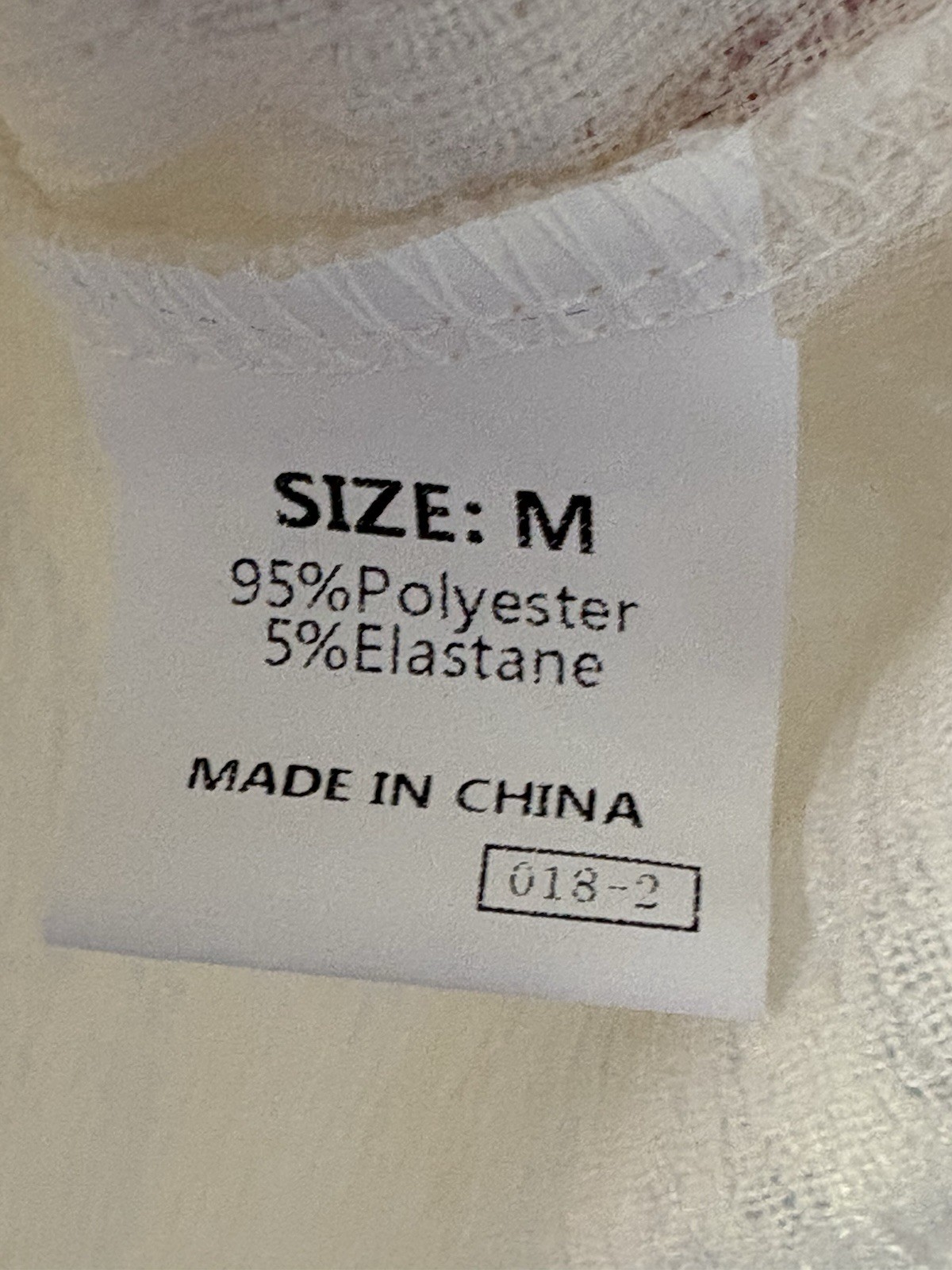 EVALESS Womens Medium Top Cute Puff Sleeve Blouse Front Placket Ivory Textured