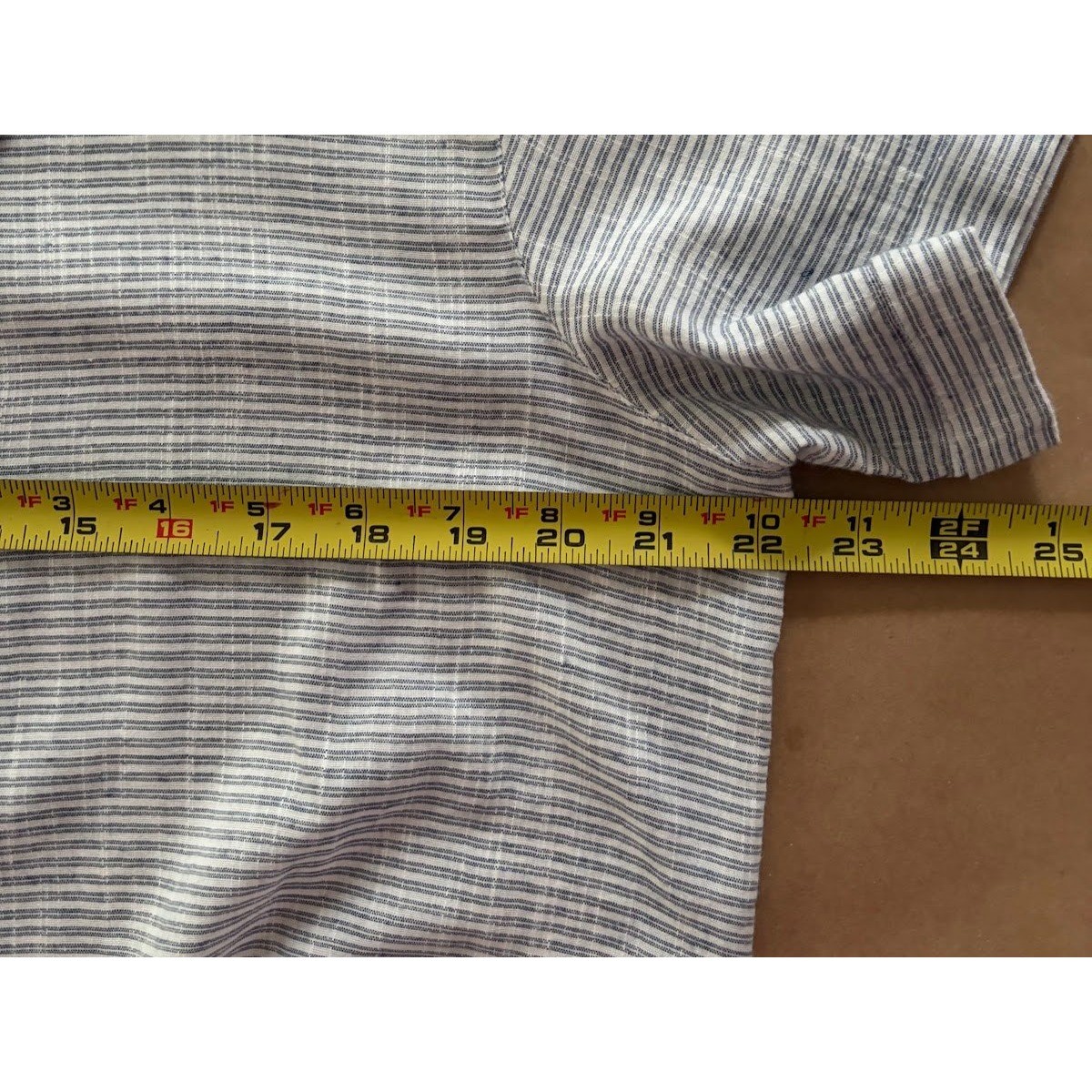 Gap Womens Large Blue White Striped Front Tie Shirt Coastal Nautical Beach NWT