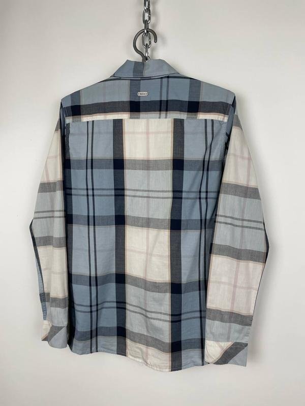 Women Barbour Shirt Blue Cotton 36 / S / 44
