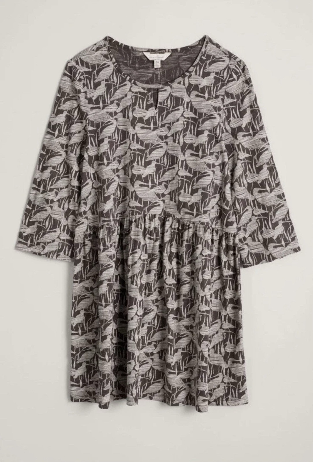 Seasalt Women’s Tunic – grey Sky’s Mirror Organic Cotton Jersey Tunic – Regular