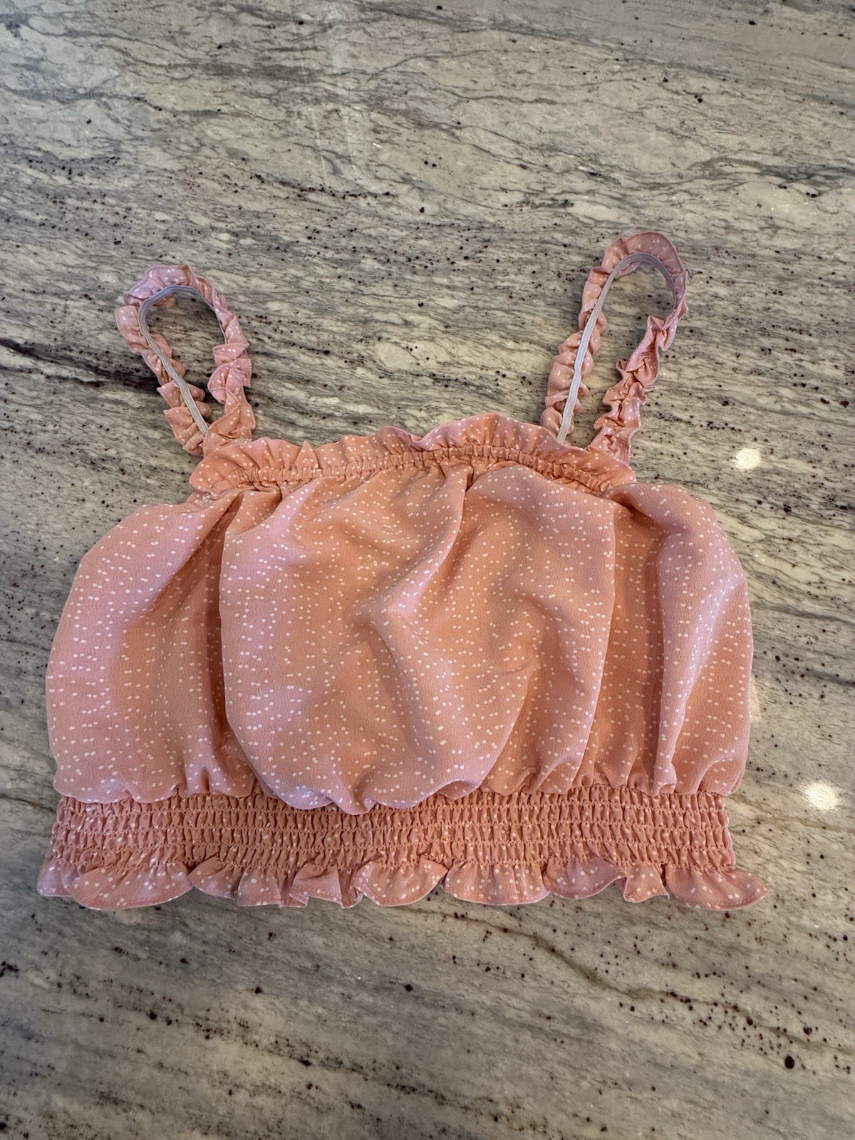 Rabbit Rose Cropped Top Size Large