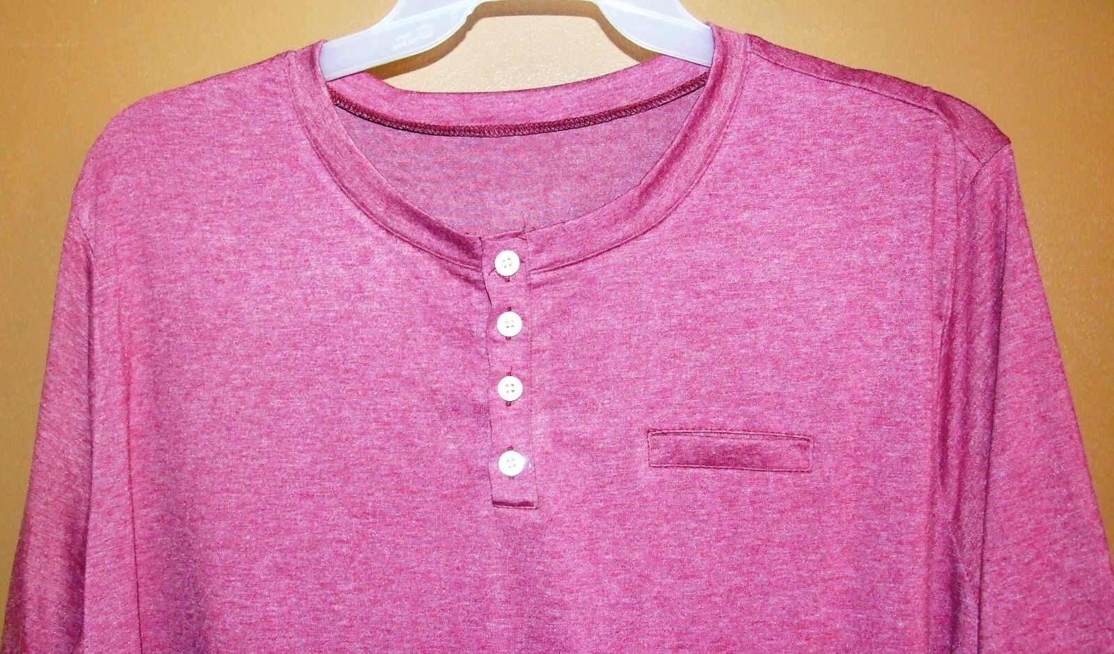 Plus Size Button Front Short Sleeve Slight Stretch Casual Tee- Size 5XL – NWT