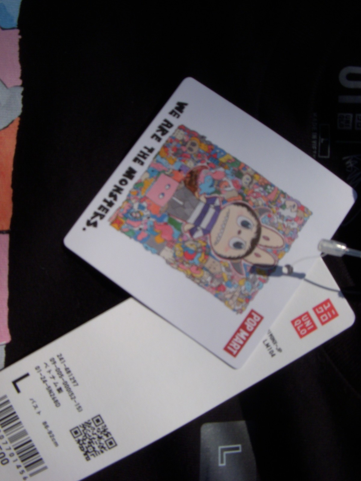 Uniqlo x POP MART UT Graphic T-Shirt THE MONSTERS LABUBU, Wmn Sz L