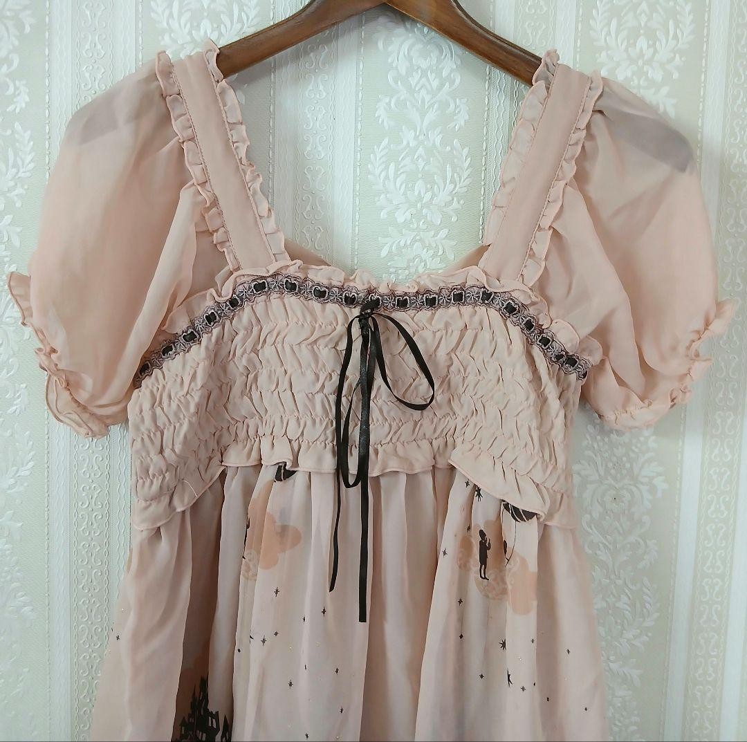Axes Femme Mermaid Pink Tunic Size for 14Y+ Japan