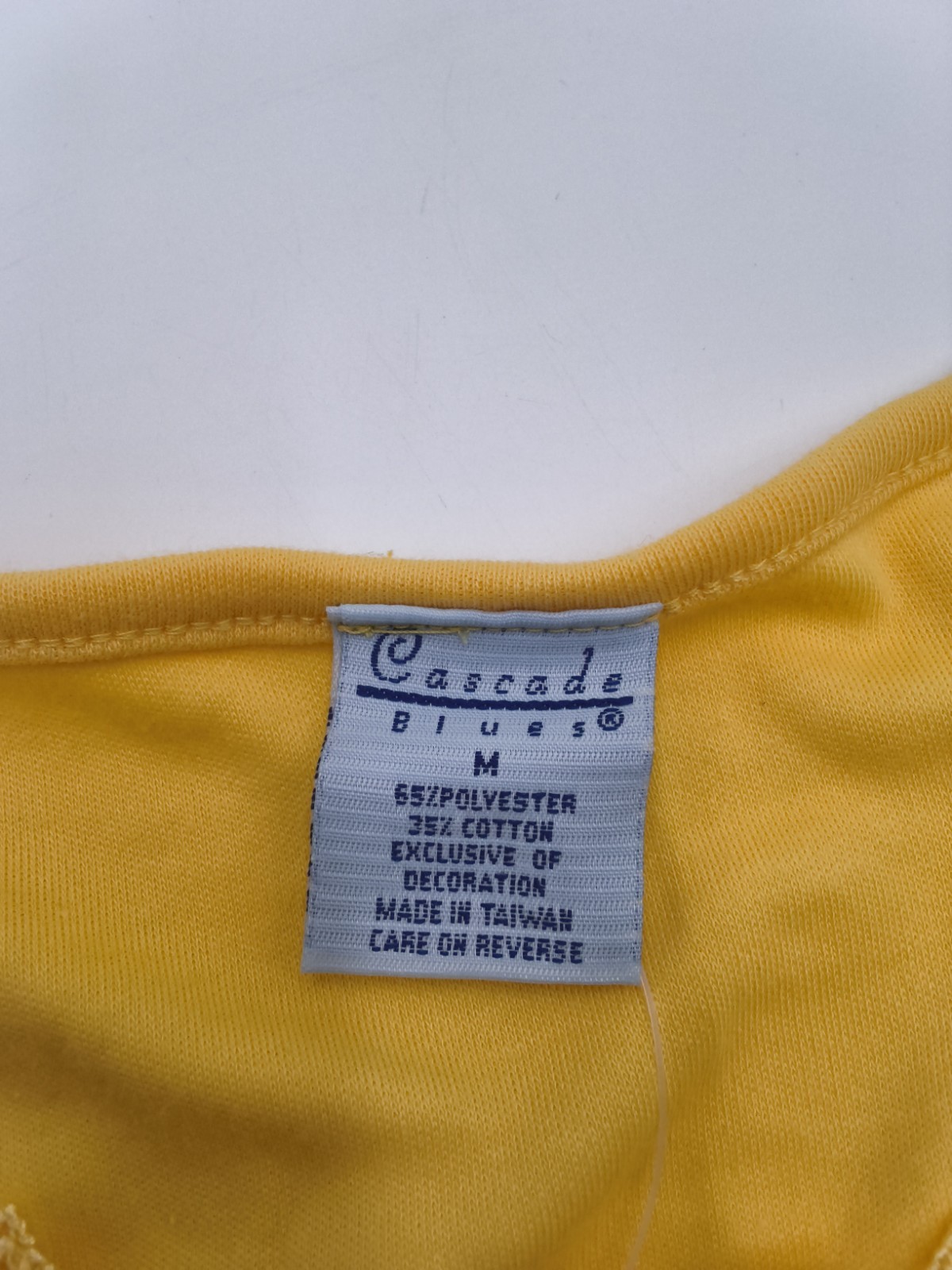 Woman’s Tank By Cascade Blues Embroidered Neckline NWT
