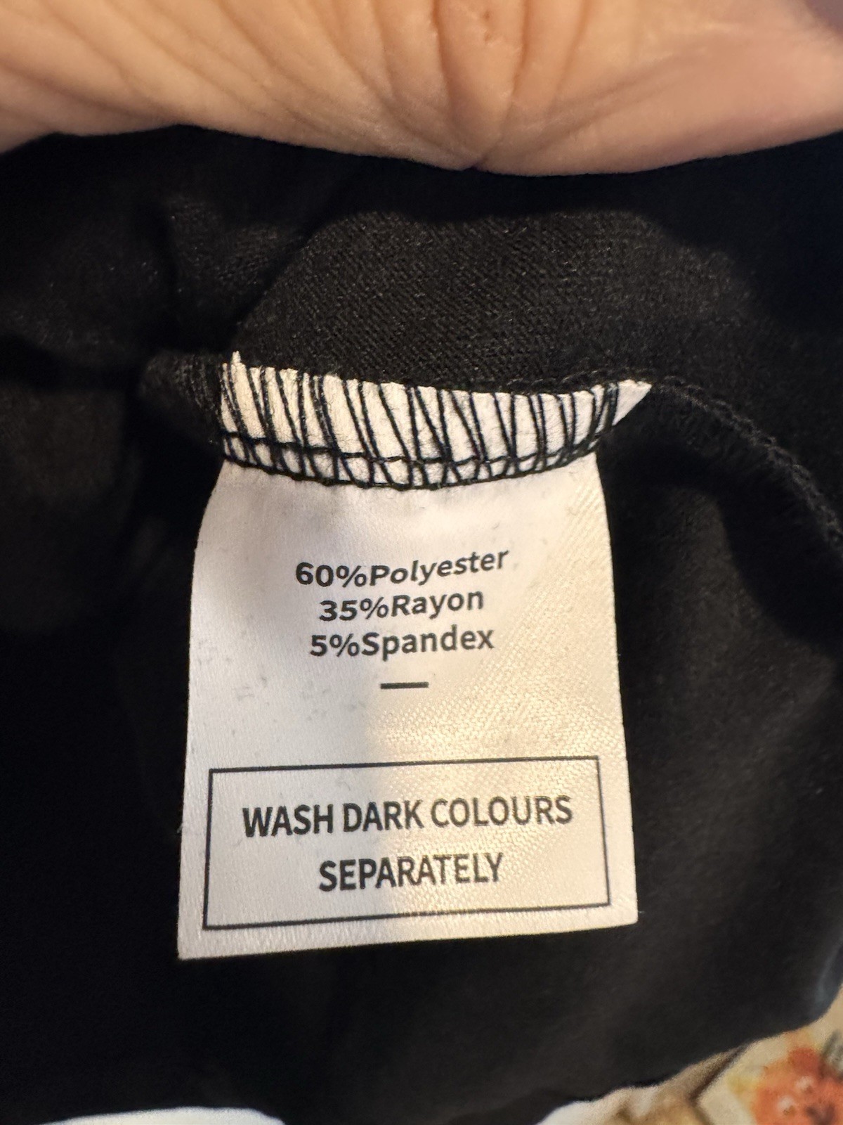 WIHOLL Women’s Black Shirt Top, Size XL, Square Neck