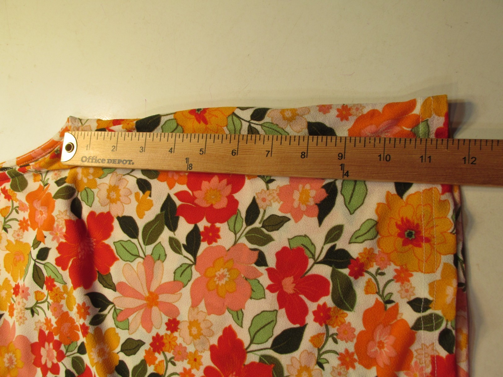 FIFTY STREET Tank Top Women XL Floral Spaghetti Straps Stretch Cottage Core Soft