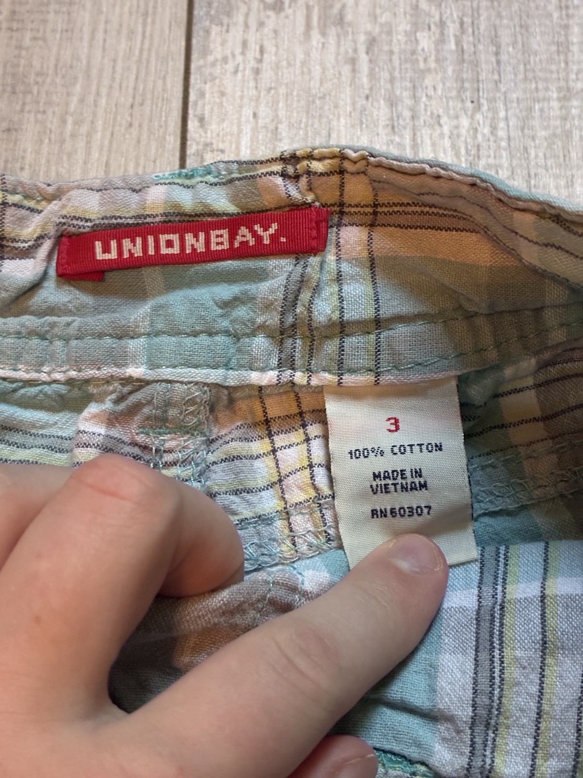 Union Base Size 3 Flannel Women’s Short
