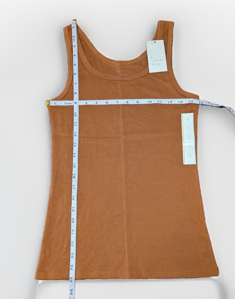 A New Day Target Women’s Tank Top Size S Small In Rust Color NWT