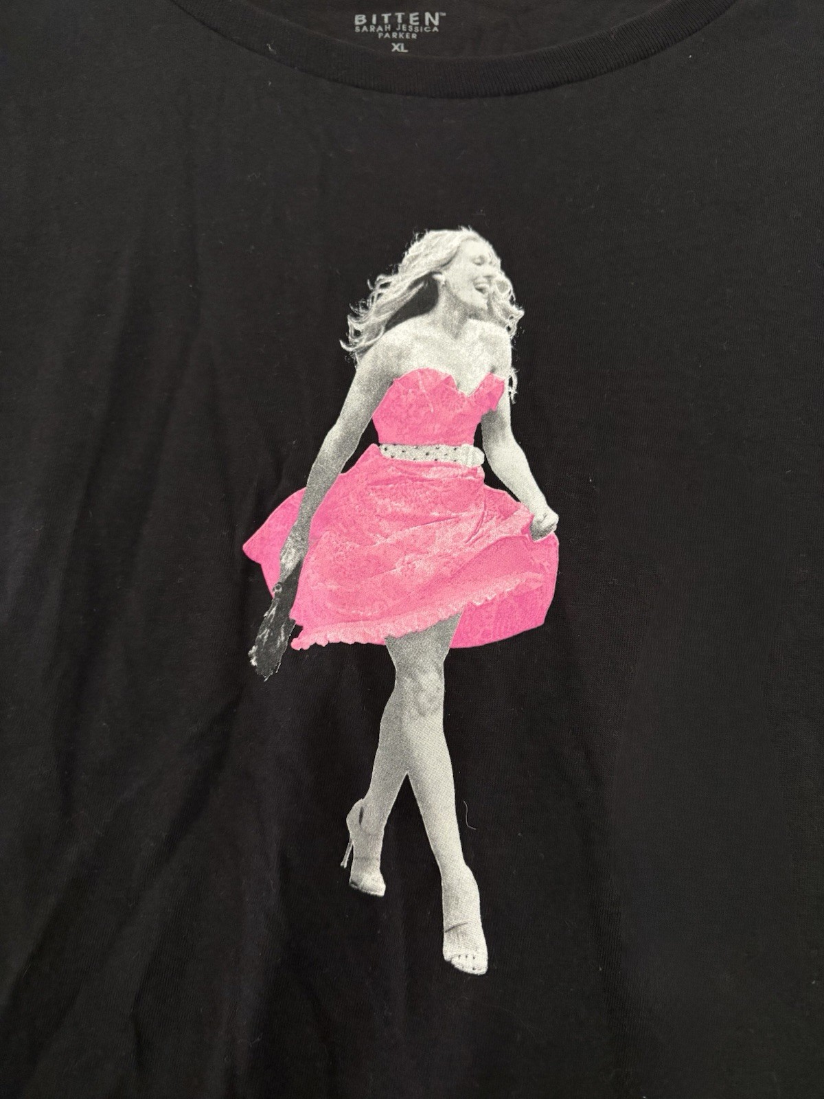 NWT Vintage Bitten Sex and the City Black -Sarah Jessica Parker-Size XL