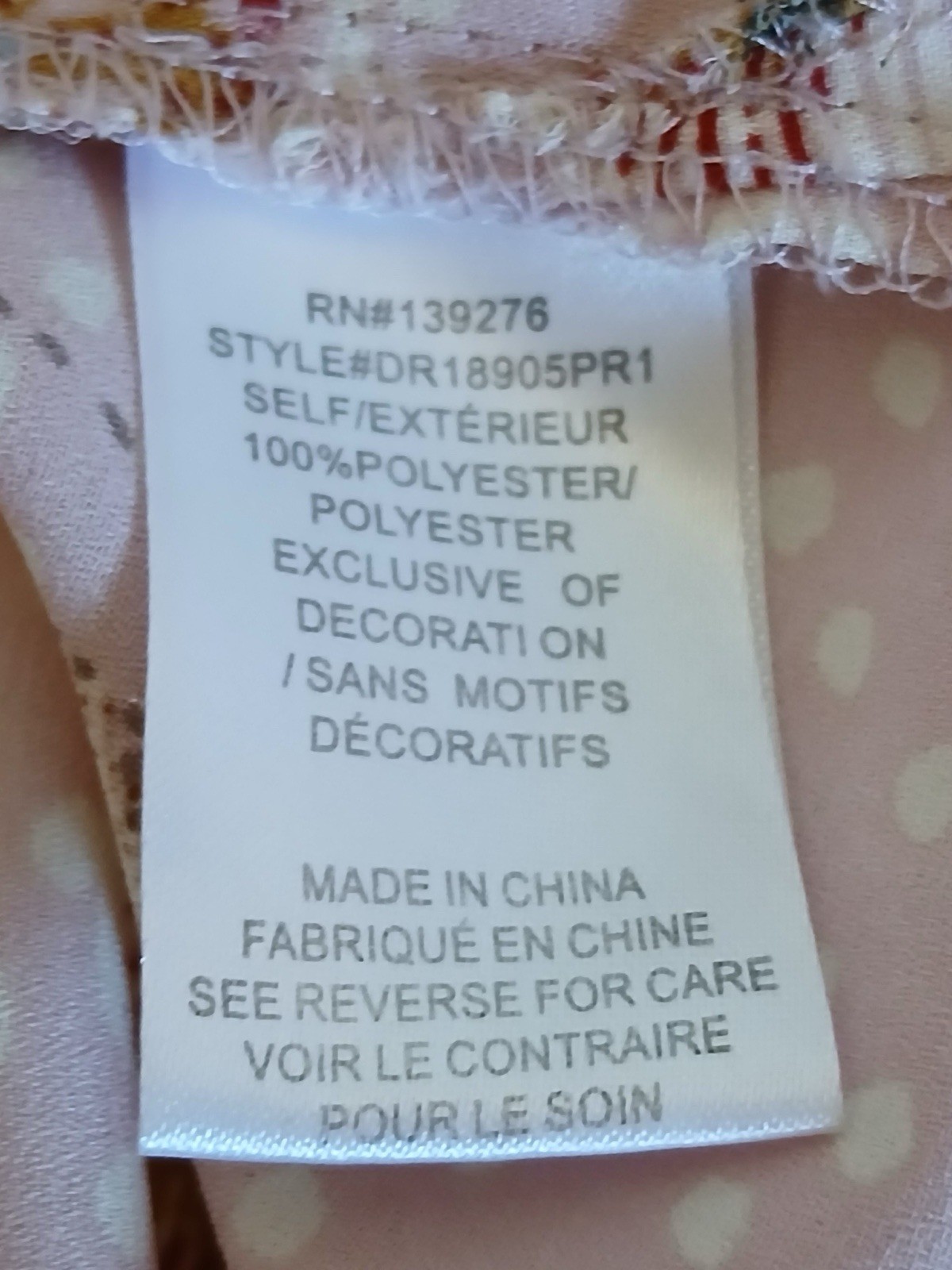 DR2 Daniel Rainn Women’s Blouse Medium Sheer Pink Floral Lace Bohemian