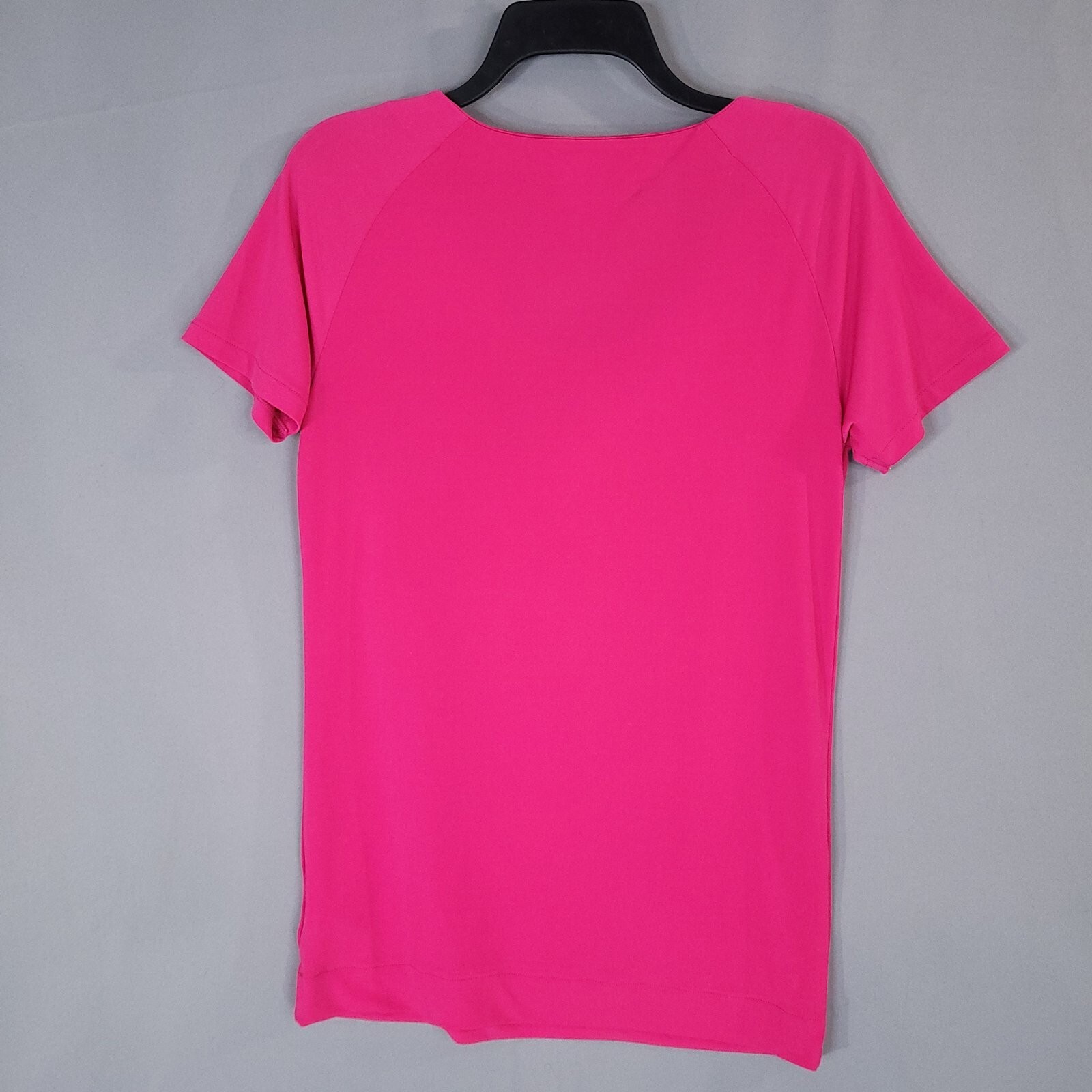 Jockey Women’s Pullover Blouse Short Sleeve Regular Fit Pink Size S