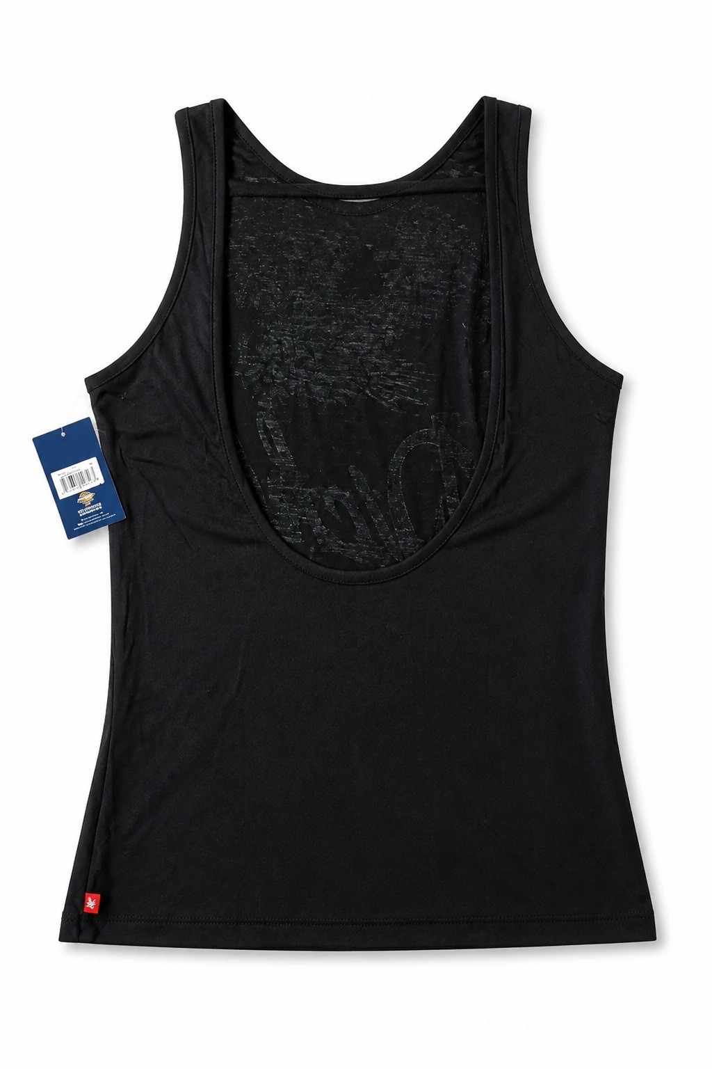 Dickies medium Women’s Black Graphic Eagle Logo Racerback Scoop Neck Tank Top