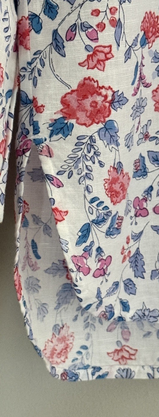 New Joules Yolanda Tunic Embroidered Kaftan Blouse Top – Size 12 RRP £59.95