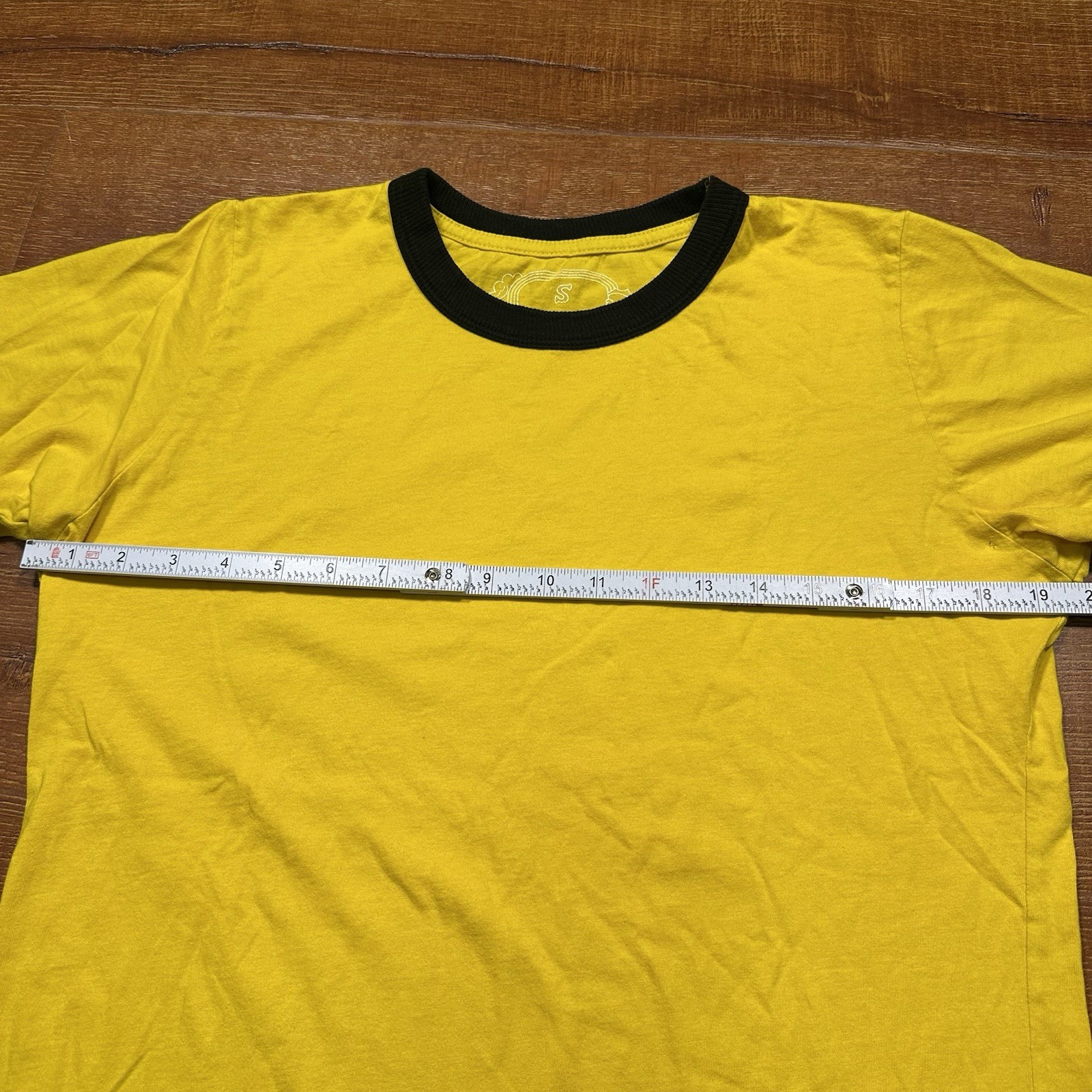 Big Bud Press Oversized T Shirt Women S Yellow Ringer Classic Retro City Sports